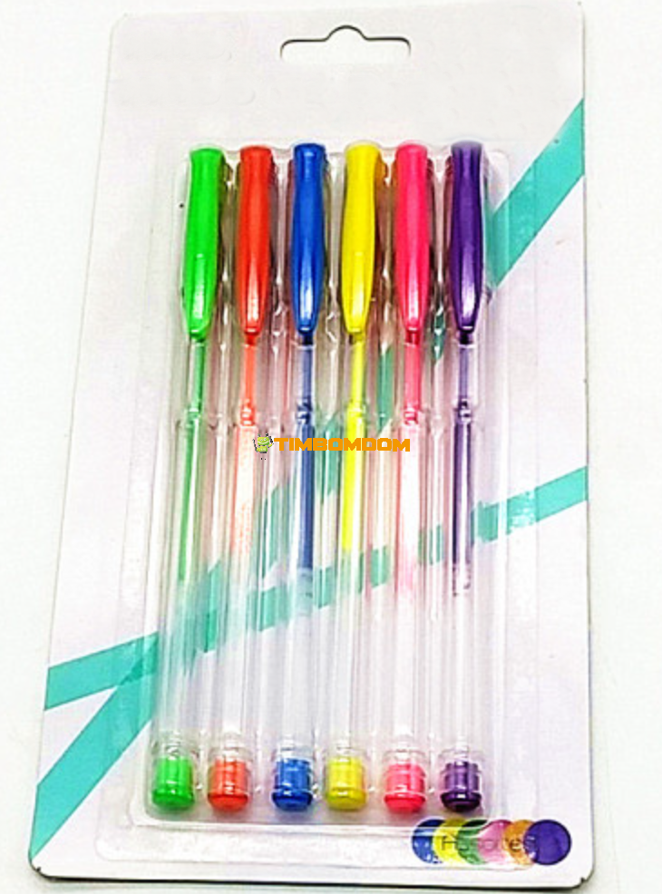 Colored gel pens Colored gel pens
