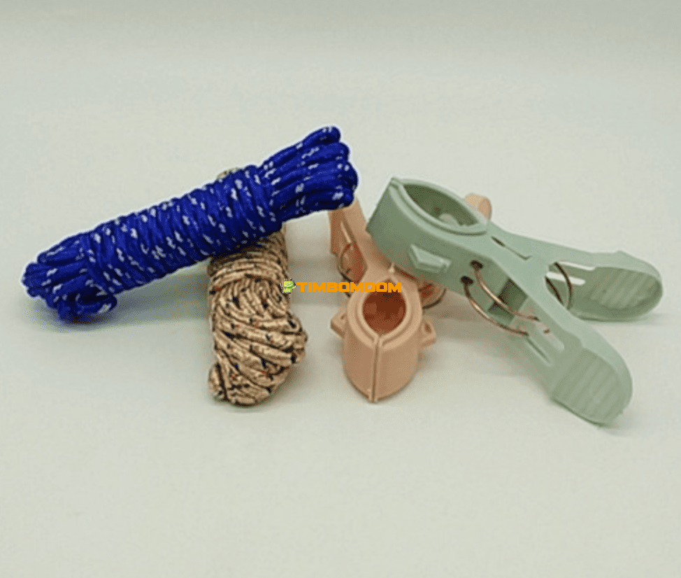 Clothesline 5M Clothes pegs 2pcs set Clothesline 5M Clothes pegs 2pcs set