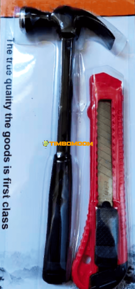 Utility knife hammer set Utility knife hammer set