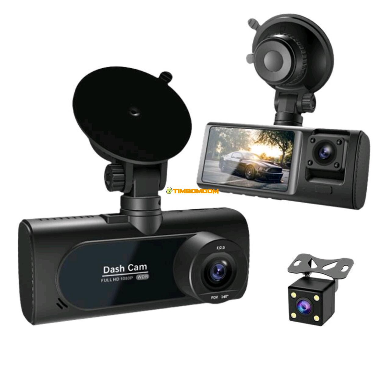 Front Rear Three Record 1080P WiFi Car Recorder Front Rear Three Record 1080P WiFi Car Recorder