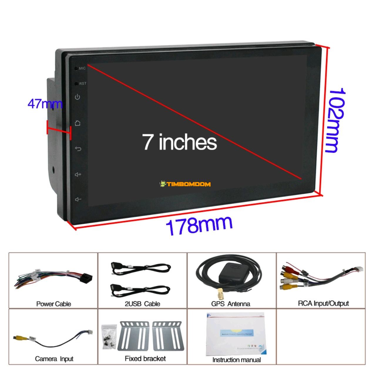 7 Inch Android Universal Machine Bluetooth Navigation 7 Inch Android Universal Machine Bluetooth Navigation