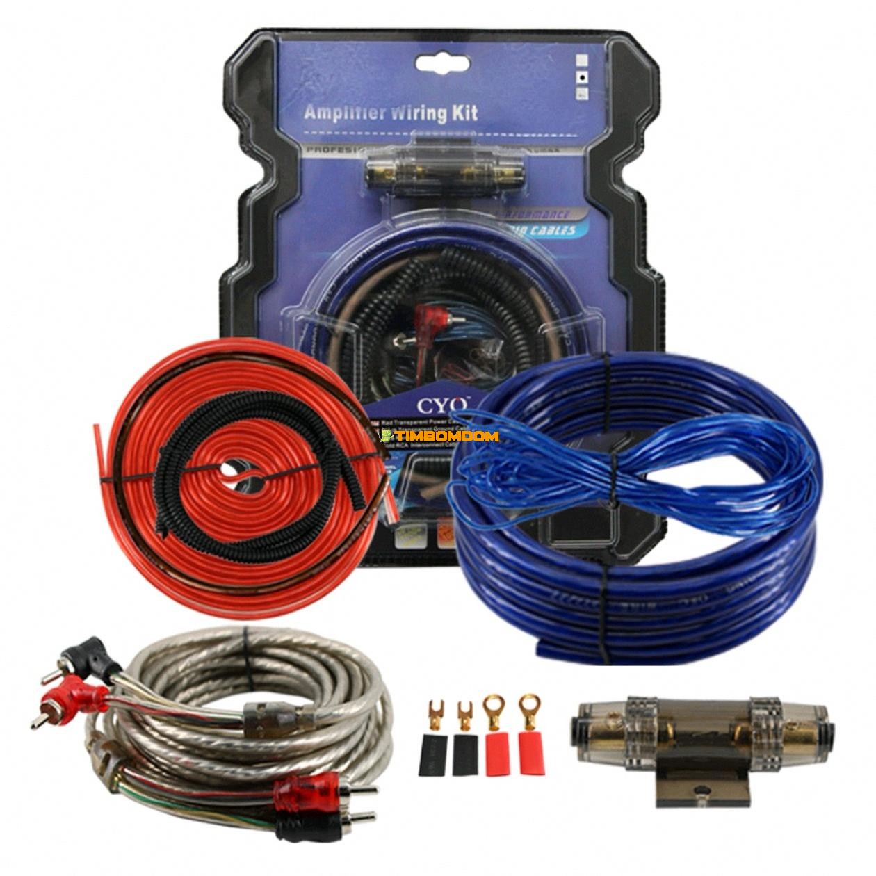 Copper Clad Aluminum Car Audio Amplifier Cable Set Copper Clad Aluminum Car Audio Amplifier Cable Set