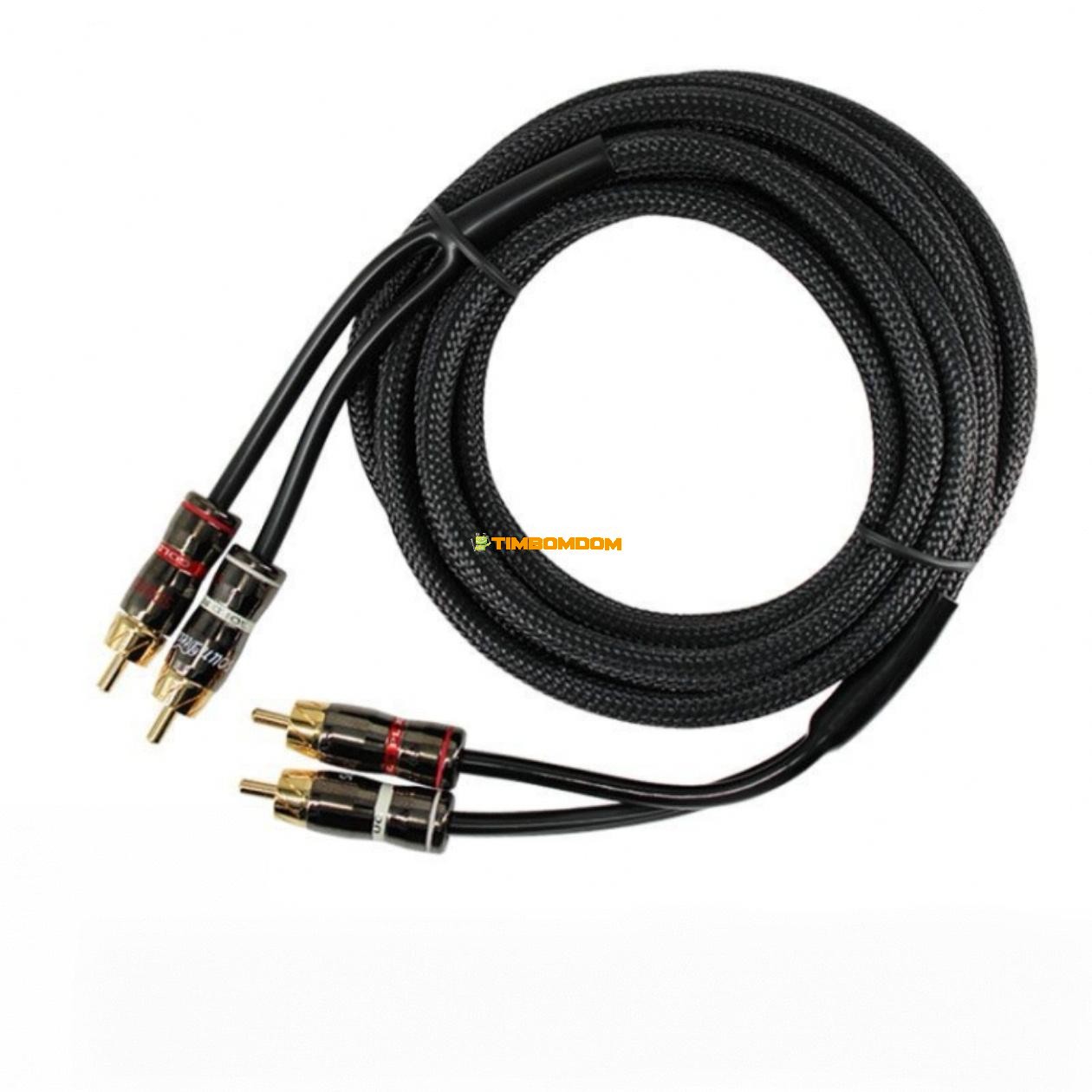 Car Amplifier Audio Cable Subwoofer Signal Wire Car Amplifier Audio Cable Subwoofer Signal Wire