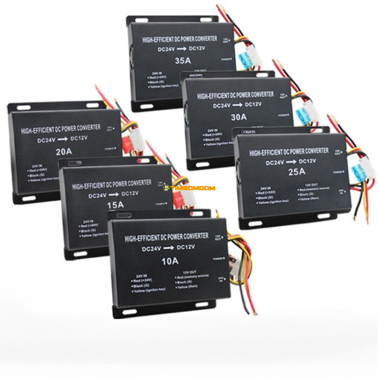 Car Power Converter 24V To 12V Car Power Converter 24V To 12V