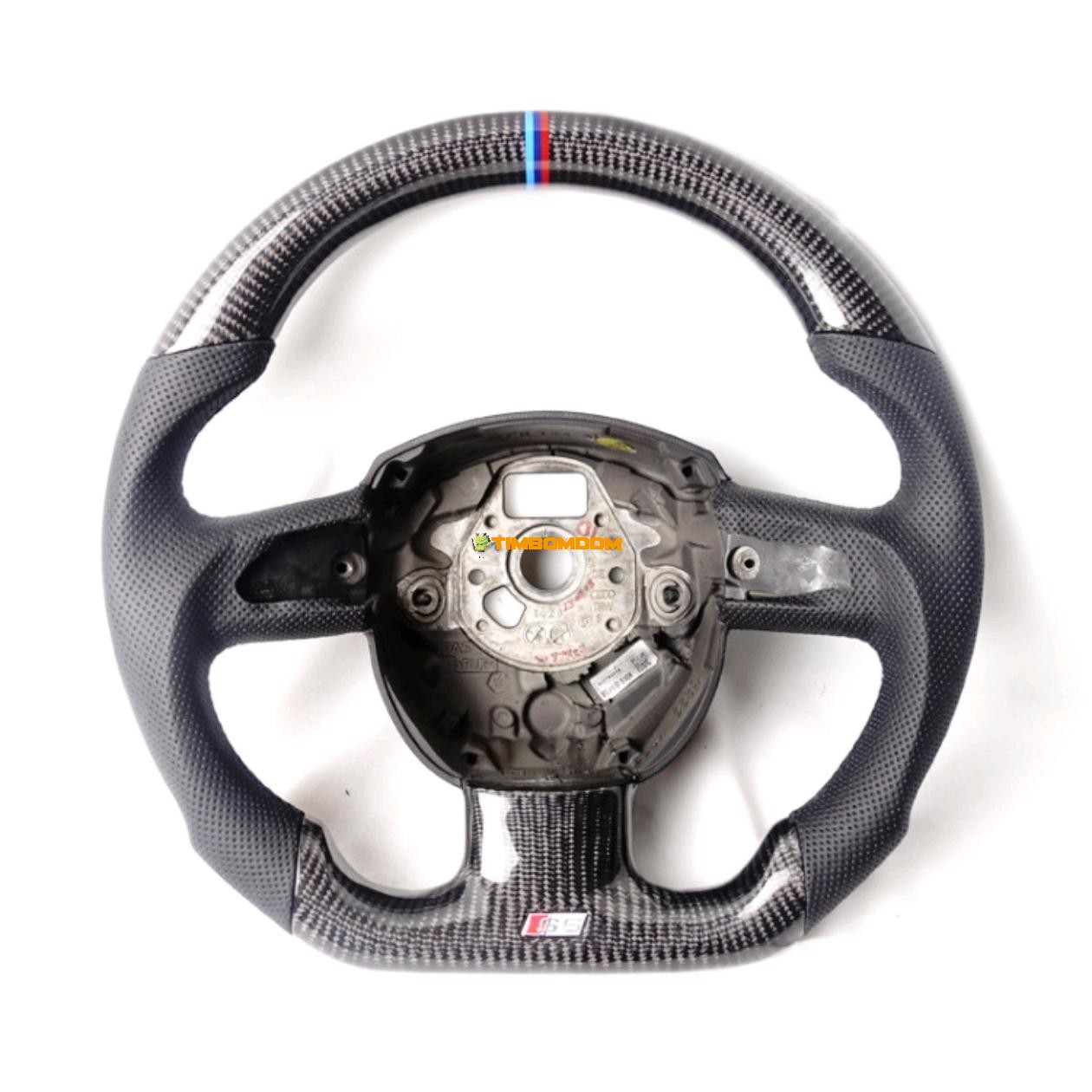 08-12 Models Audi S4/S5/S6 Carbon Fiber Steering Wheel 08-12 Models Audi S4/S5/S6 Carbon Fiber Steering Wheel