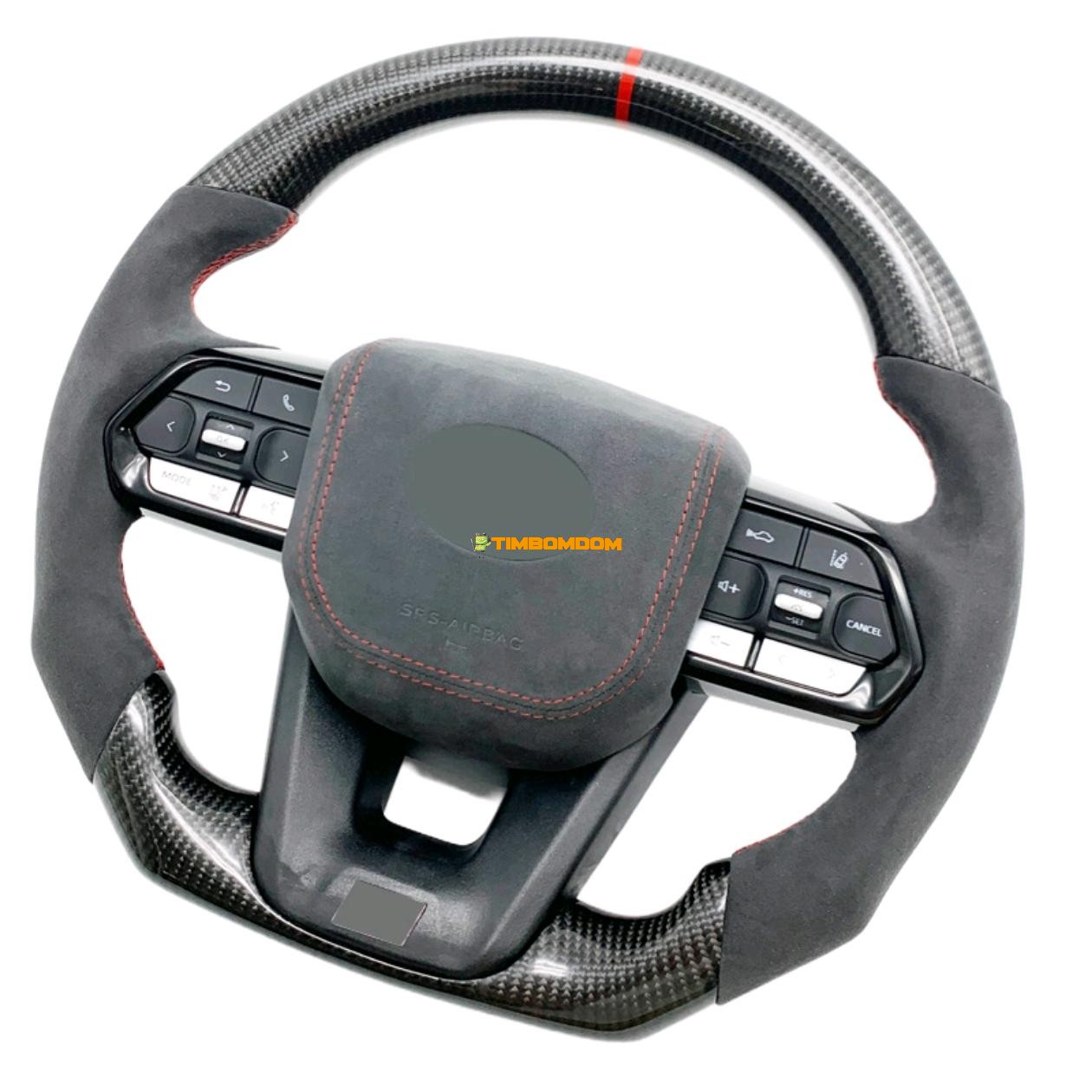 Toyota LC300 Carbon Fiber Steering Wheel Modified Toyota LC300 Carbon Fiber Steering Wheel Modified