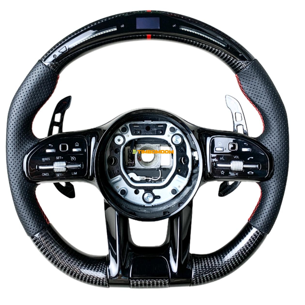 Mercedes Benz Old Model Modified New Carbon Fiber Steering Wheel Mercedes Benz Old Model Modified New Carbon Fiber Steering Wheel