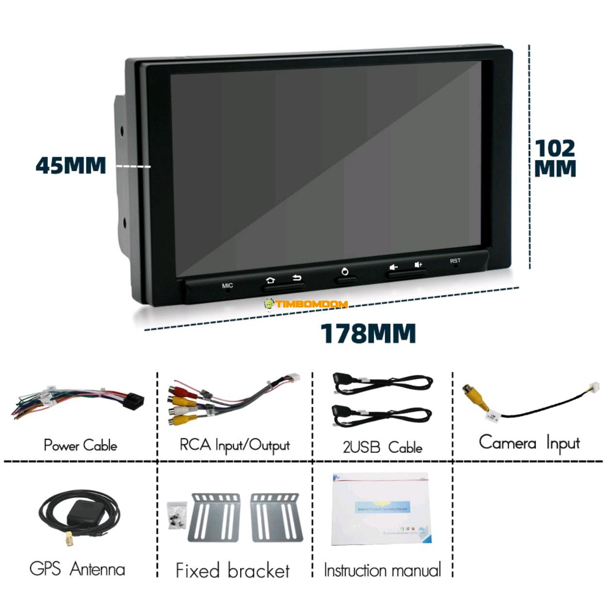 Android Universal Machine Car MP5 Bluetooth Navigation Android Universal Machine Car MP5 Bluetooth Navigation