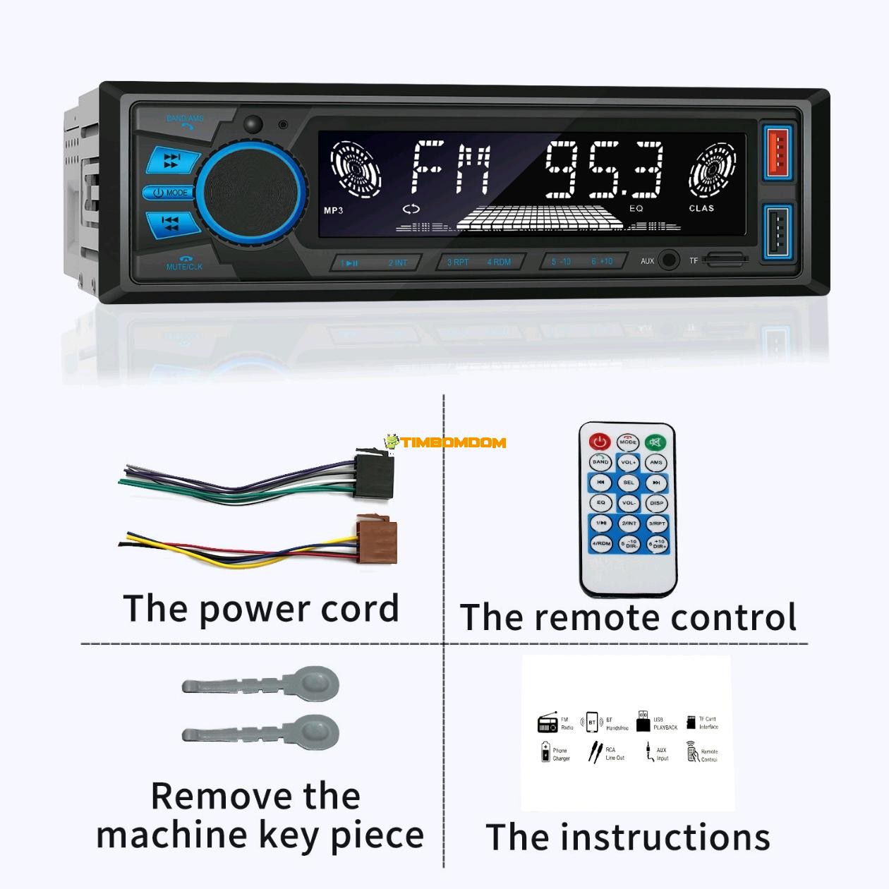 New Touch Blue Light Short Type Radio Host New Touch Blue Light Short Type Radio Host