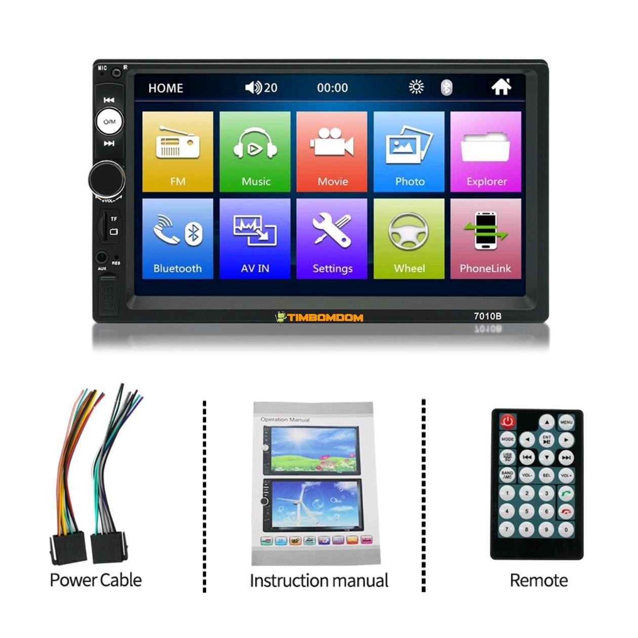 7 Inch Car MP5 Bluetooth Reversing Image All In One 7 Inch Car MP5 Bluetooth Reversing Image All In One