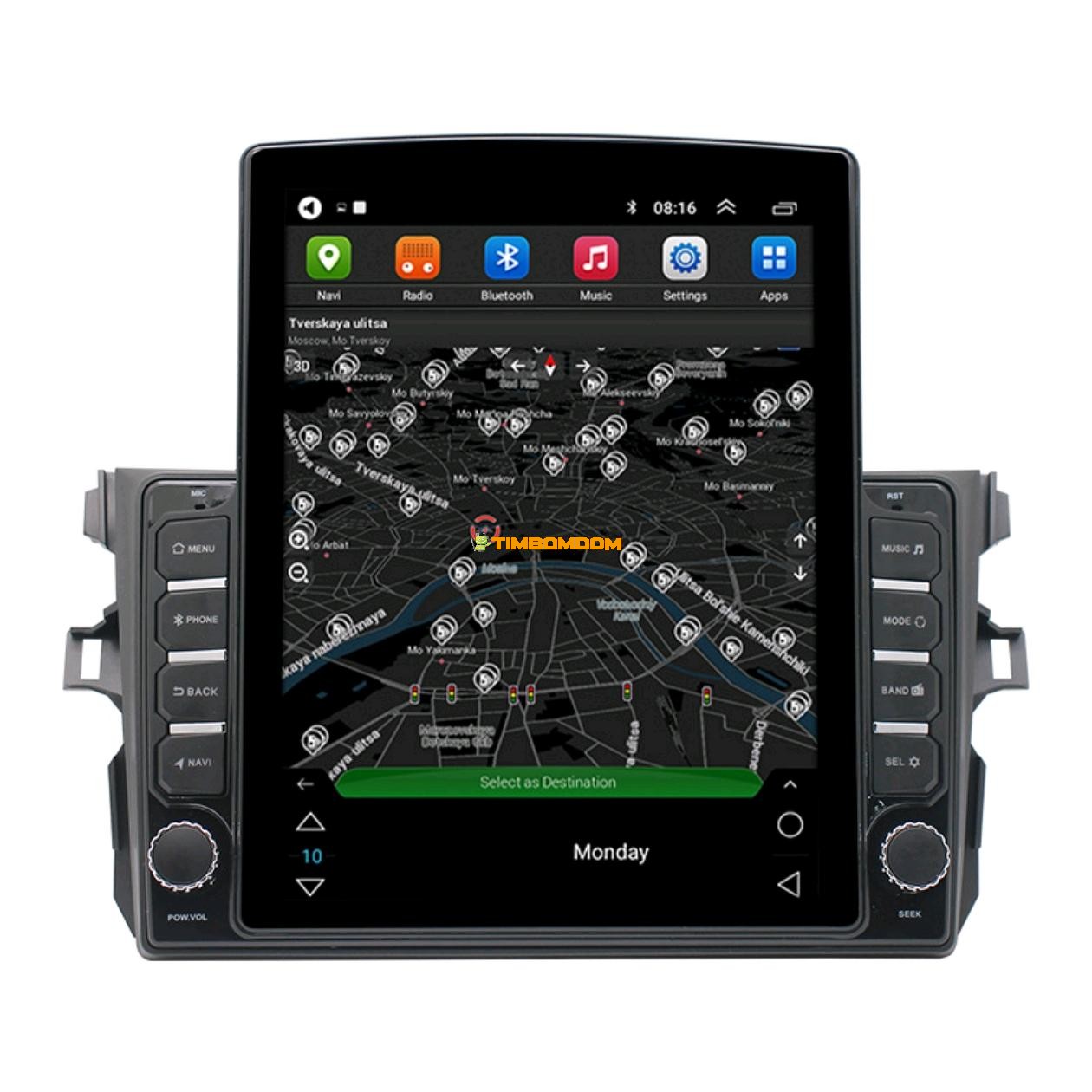Toyota Corolla Small Frame 9.7 Inch Android Navigation Toyota Corolla Small Frame 9.7 Inch Android Navigation