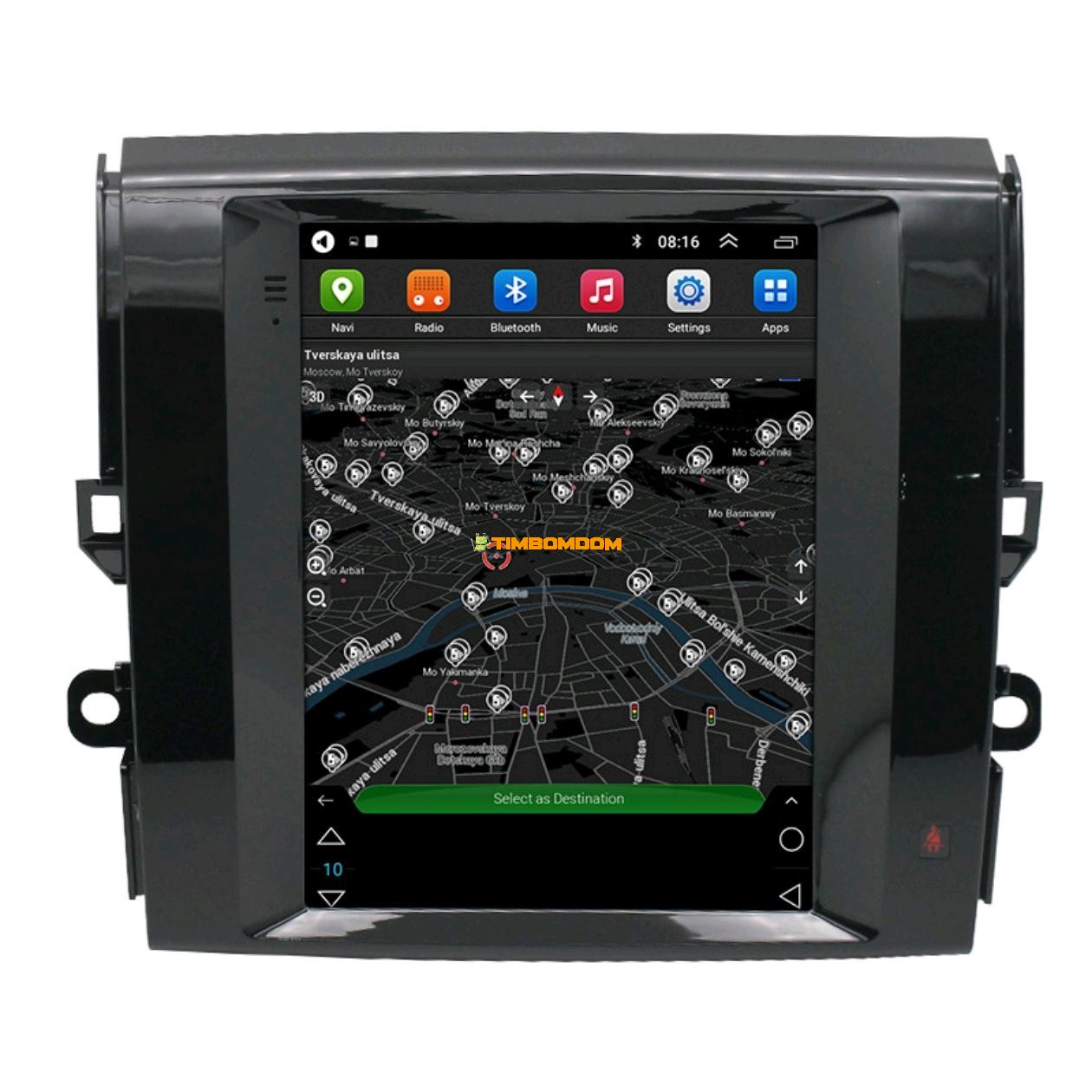 Toyota New Reiz Android Vertical Screen Navigation Toyota New Reiz Android Vertical Screen Navigation
