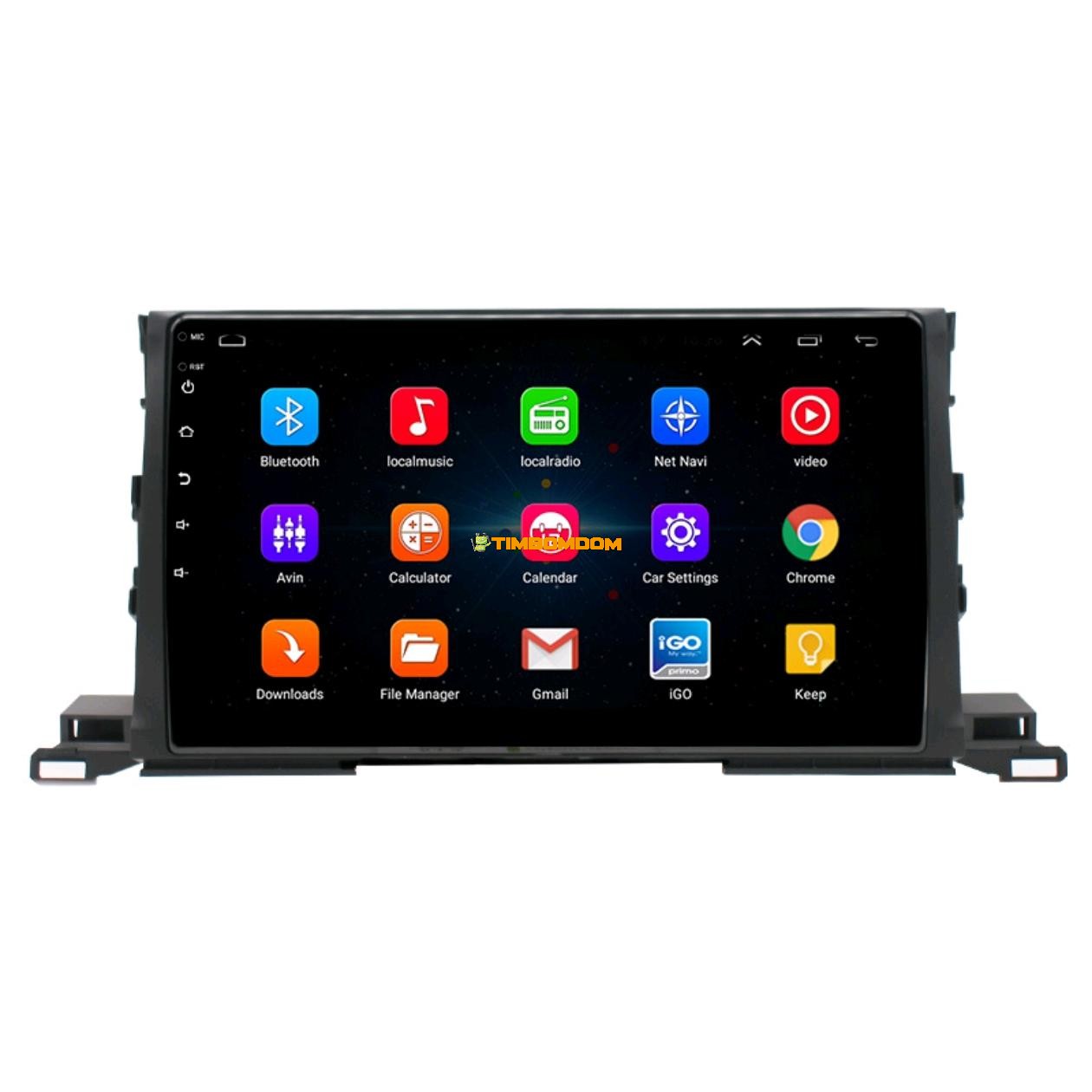 Toyota Highlander Android Car Navigation Toyota Highlander Android Car Navigation
