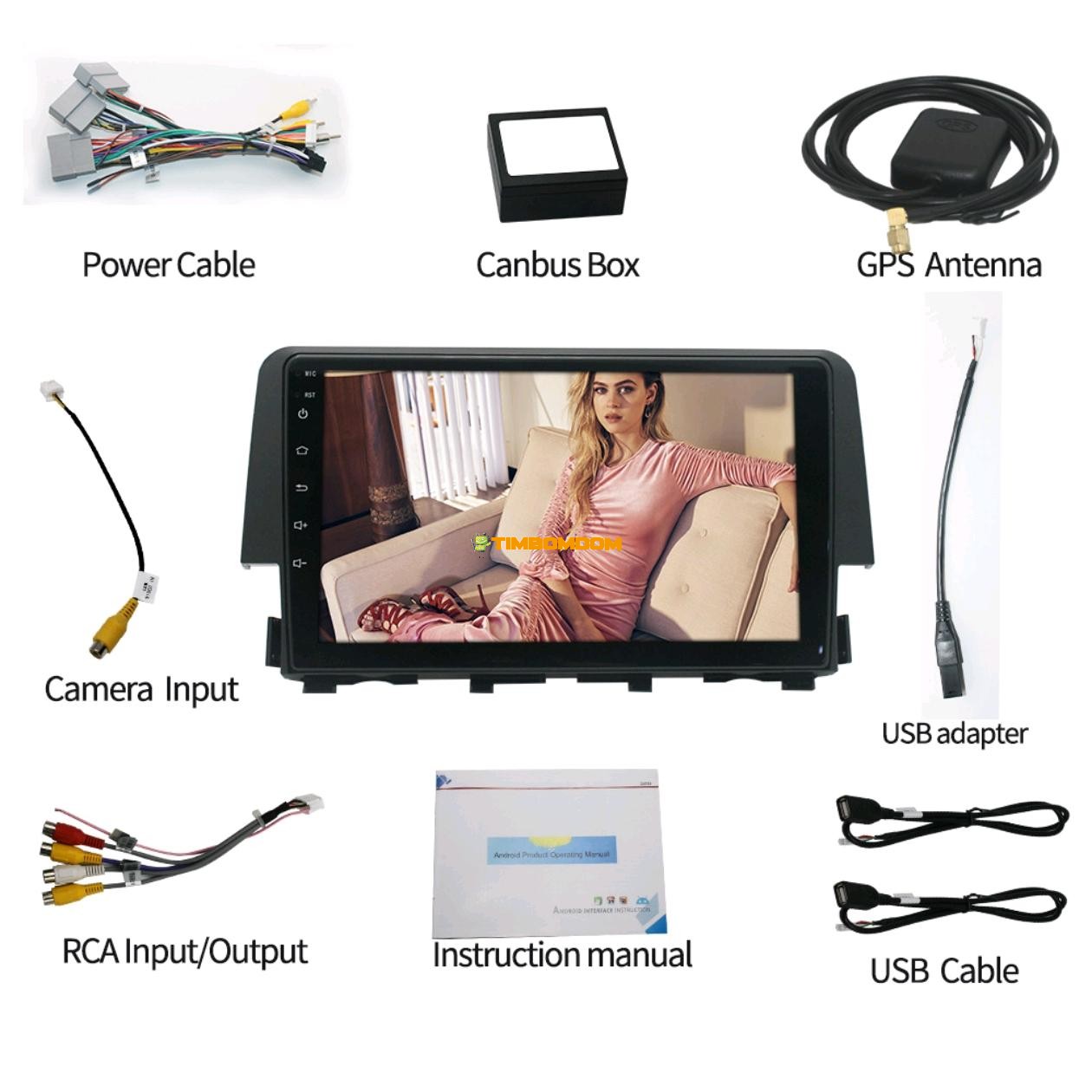 16-18 Models Honda Civic Android Car Navigation 16-18 Models Honda Civic Android Car Navigation