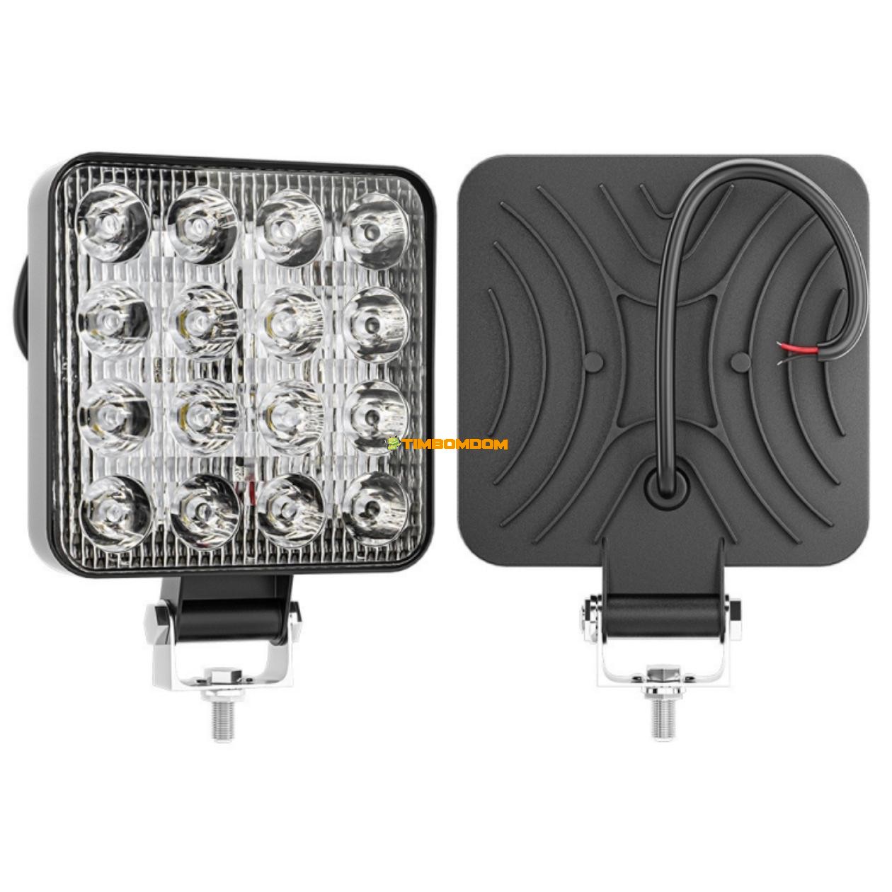 Car LED Work Light 4 Inch Square 48W Auxiliary Light Car LED Work Light 4 Inch Square 48W Auxiliary Light