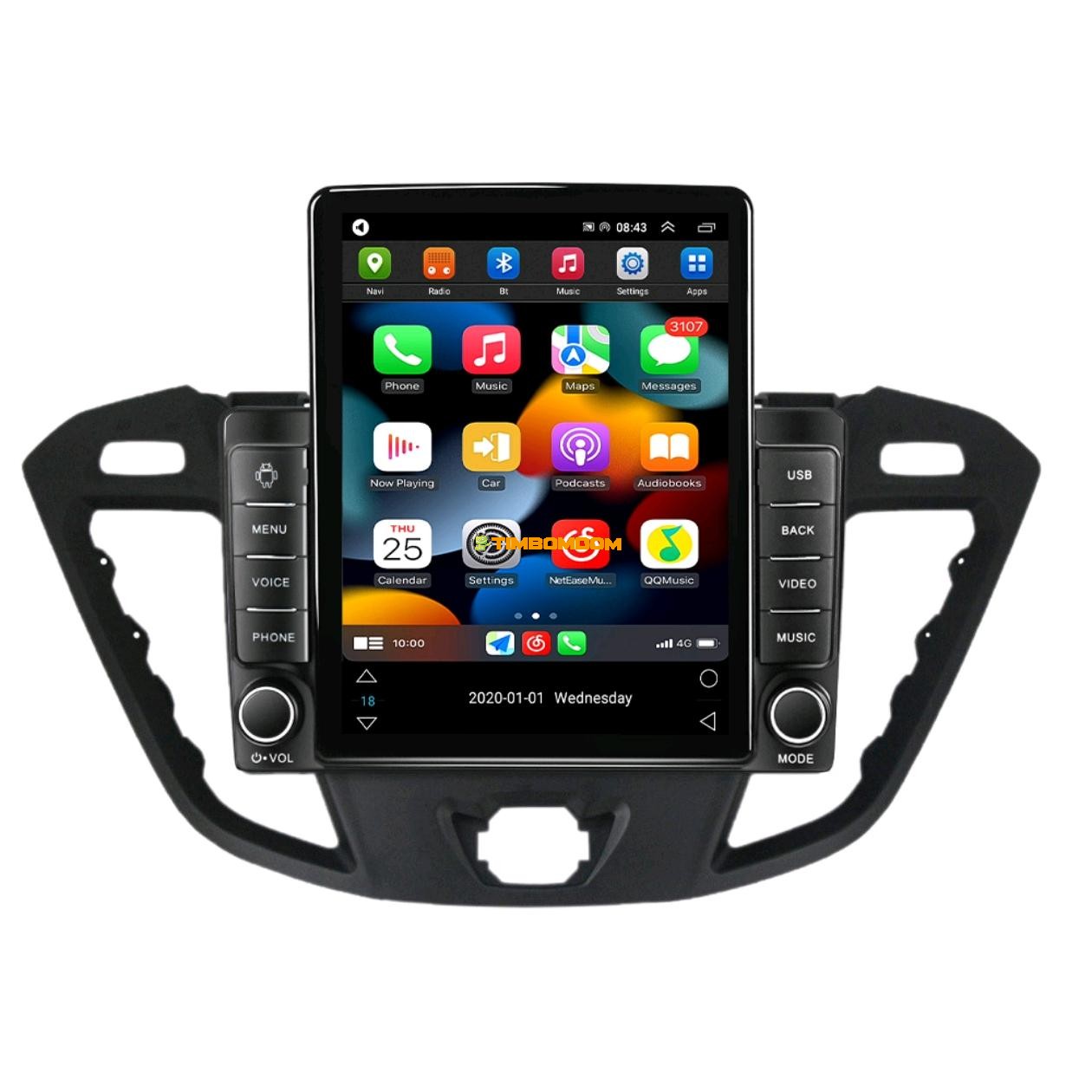 Ford Transit Vertical Screen Android Car Navigation Ford Transit Vertical Screen Android Car Navigation