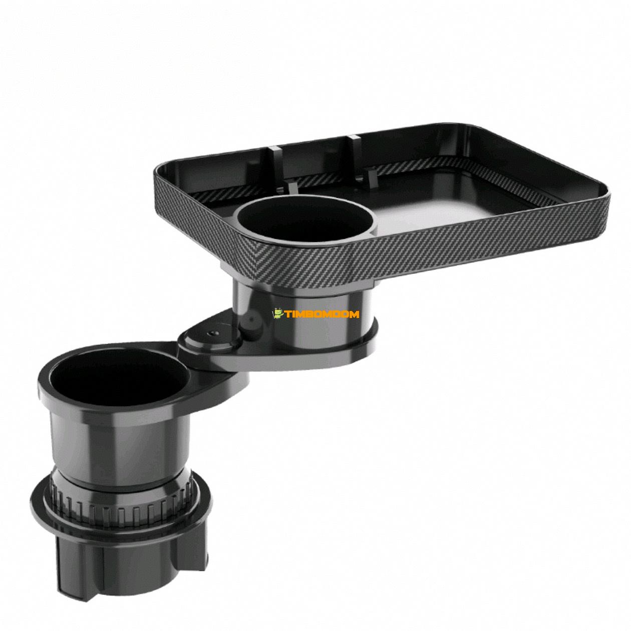 Cross-Border Hot Car Tray Cup Holder Rotatable One for Two Cross-Border Hot Car Tray Cup Holder Rotatable One for Two