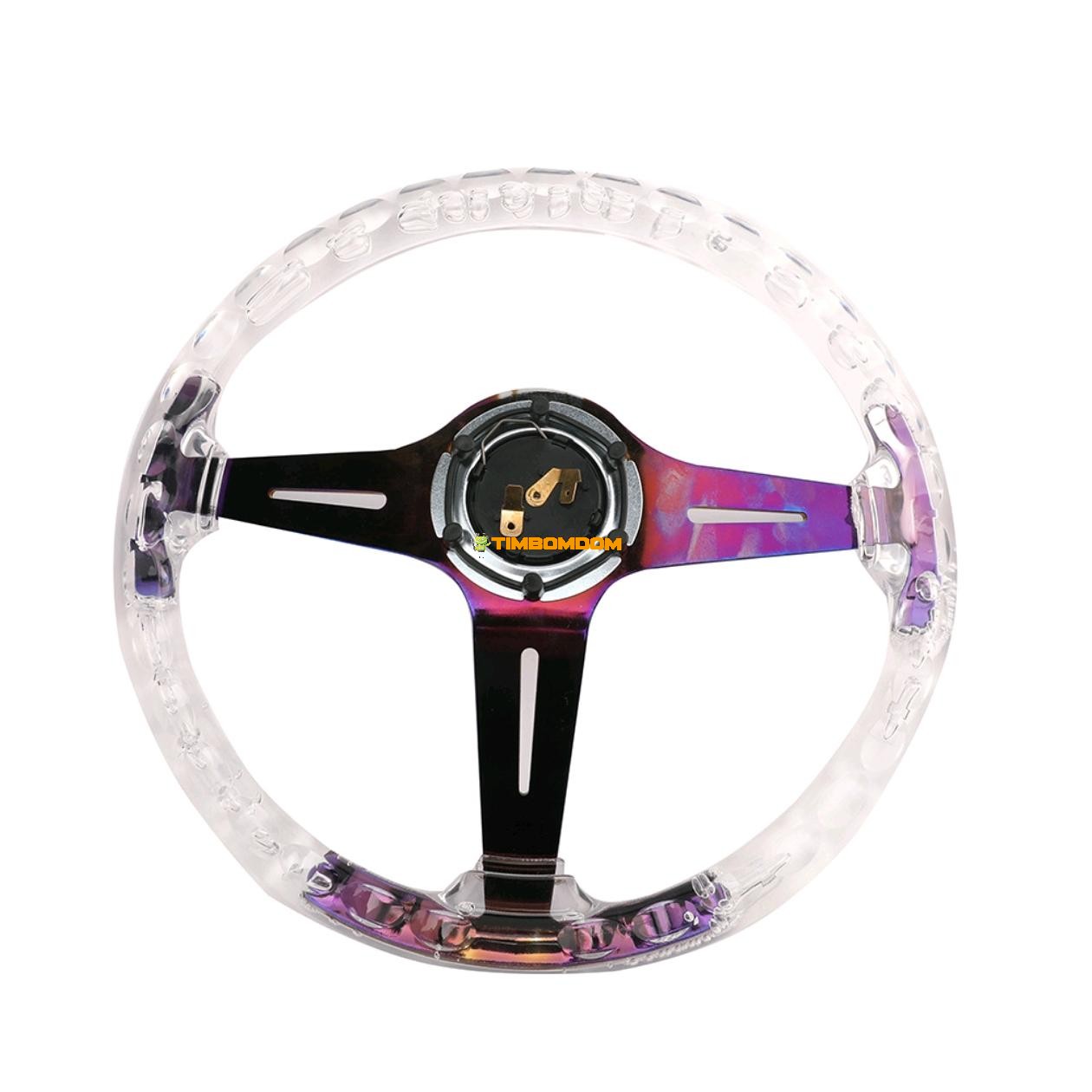 Car Modification Parts Acrylic Transparent Bubble Steering Wheel Car Modification Parts Acrylic Transparent Bubble Steering Wheel