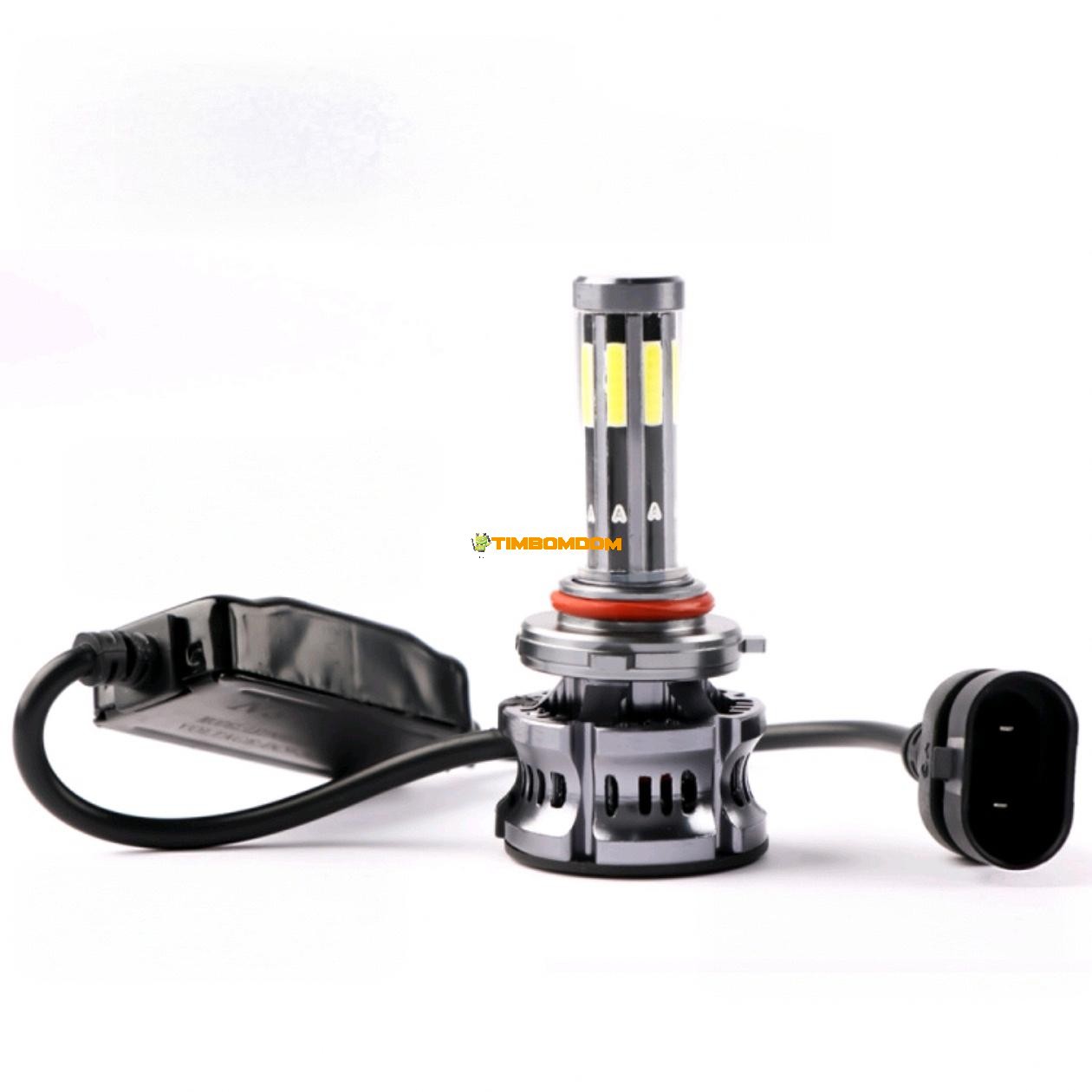 N6N8 Six Eight Sided Luminous Car LED Headlight Three Color Temp N6N8 Six Eight Sided Luminous Car LED Headlight Three Color Temp