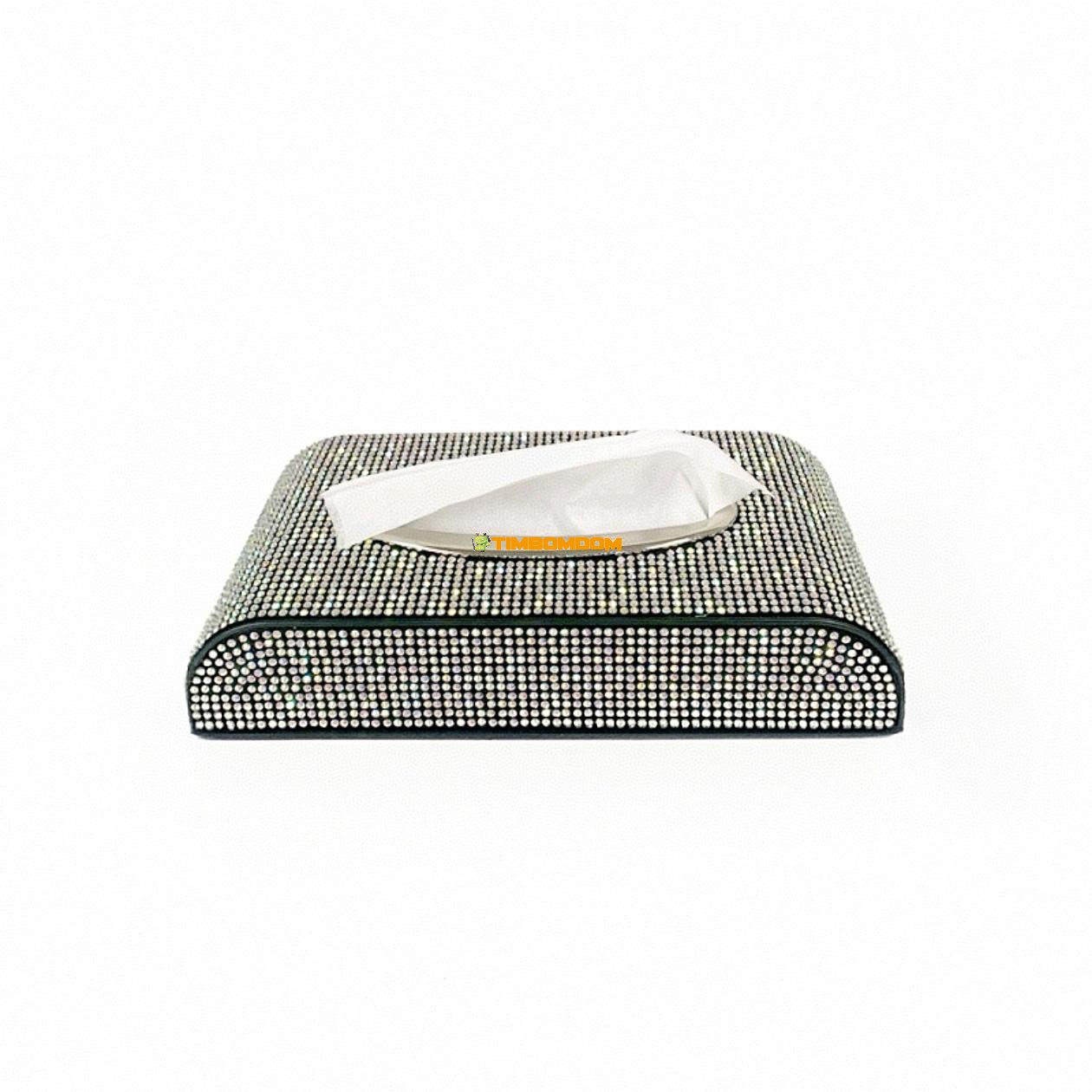 High-End Home Car Diamond Tissue Box High-End Home Car Diamond Tissue Box