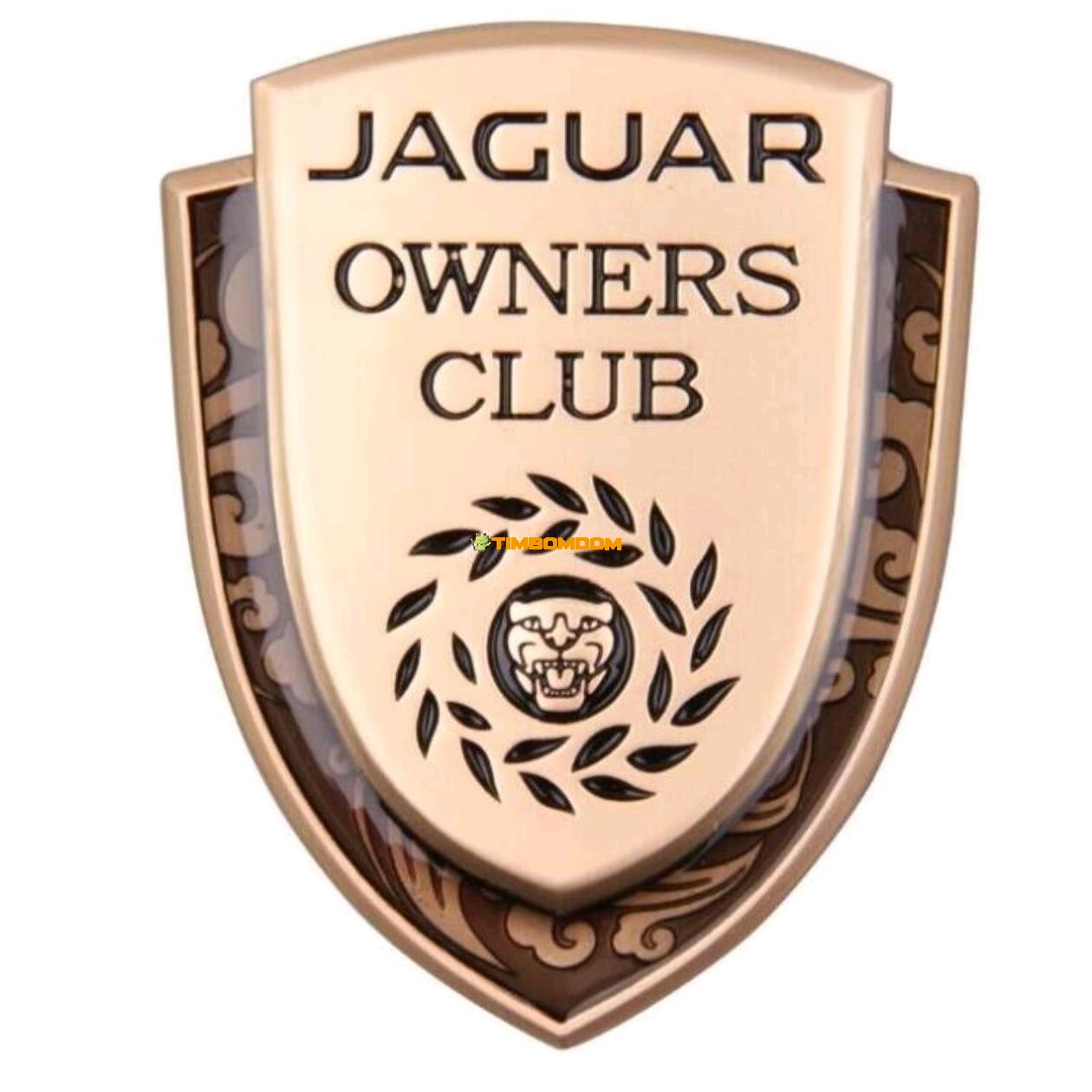 Jaguar Metal Car Logo 3D Stereo Luxury Car Sticker Jaguar Metal Car Logo 3D Stereo Luxury Car Sticker