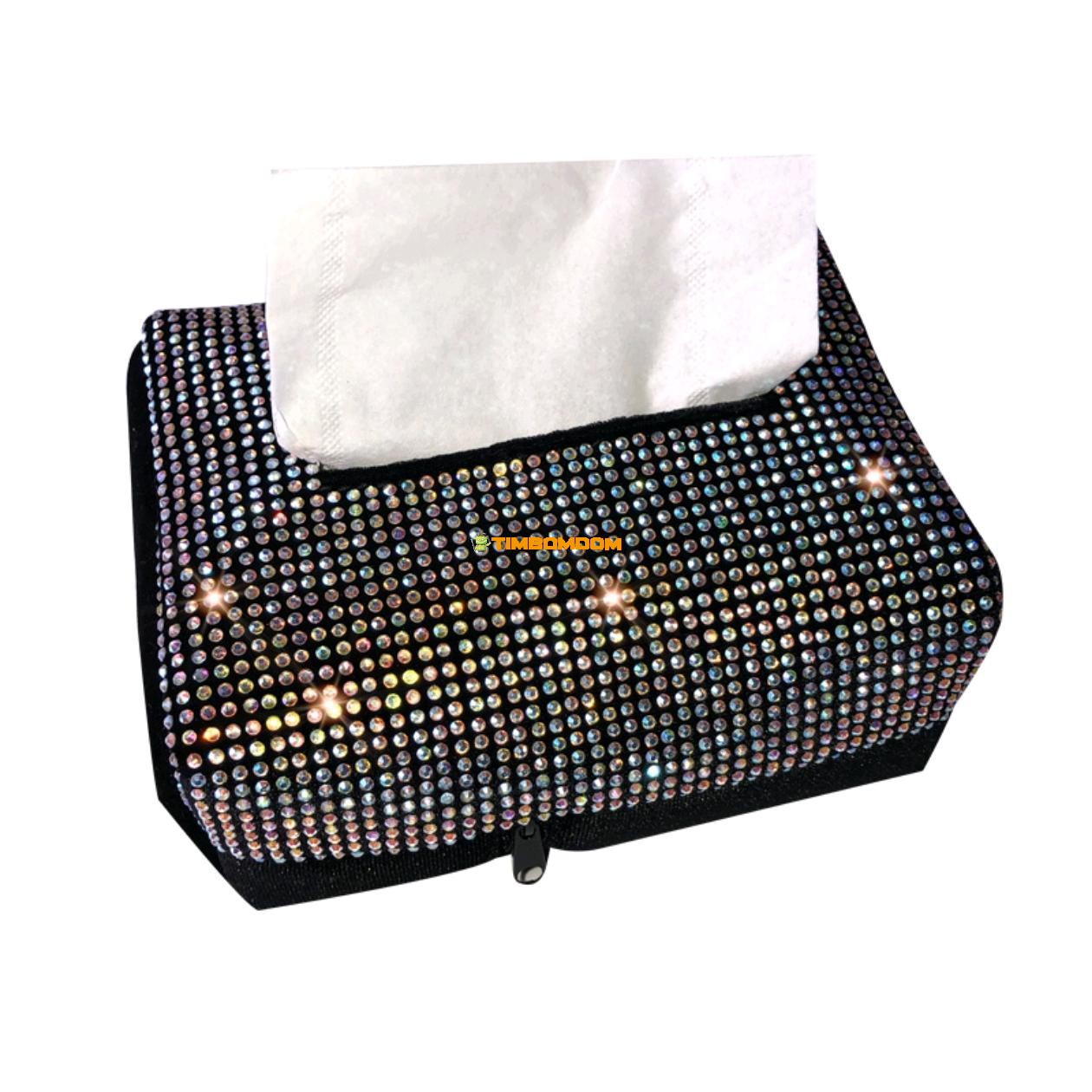 Diamond Car Hanging Tissue Box Diamond Car Hanging Tissue Box