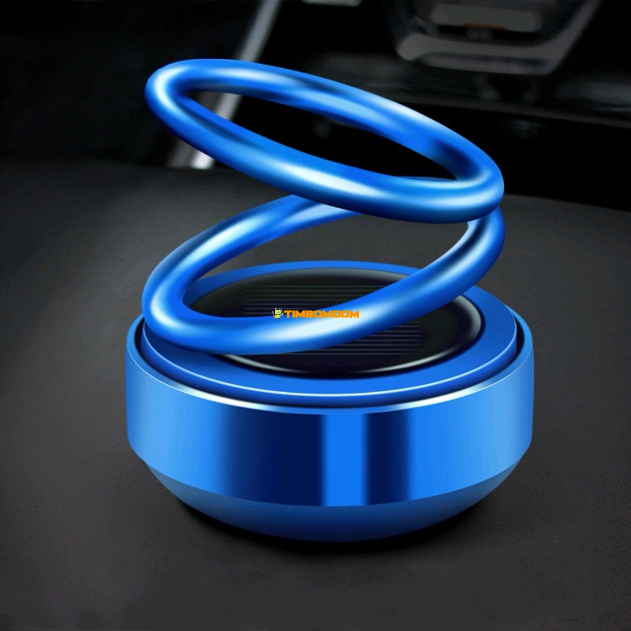 Solar Double Ring Suspension Car Perfume Aroma Ornament Solar Double Ring Suspension Car Perfume Aroma Ornament