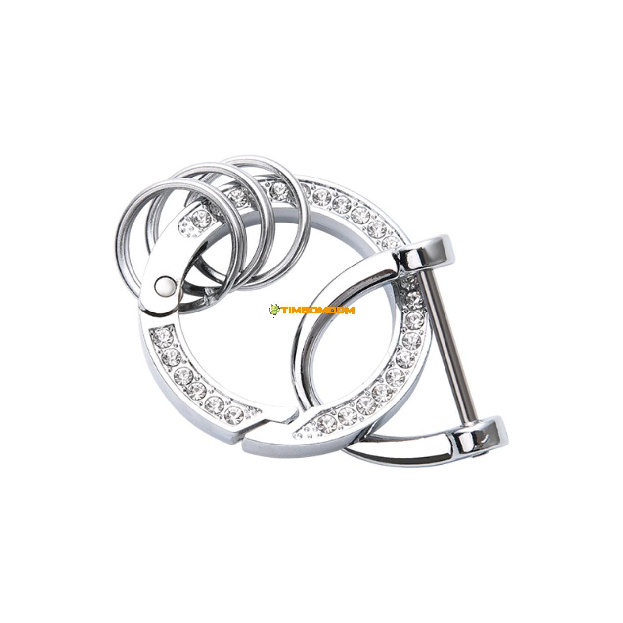 Simple Diamond Car Keychain Pendant Simple Diamond Car Keychain Pendant