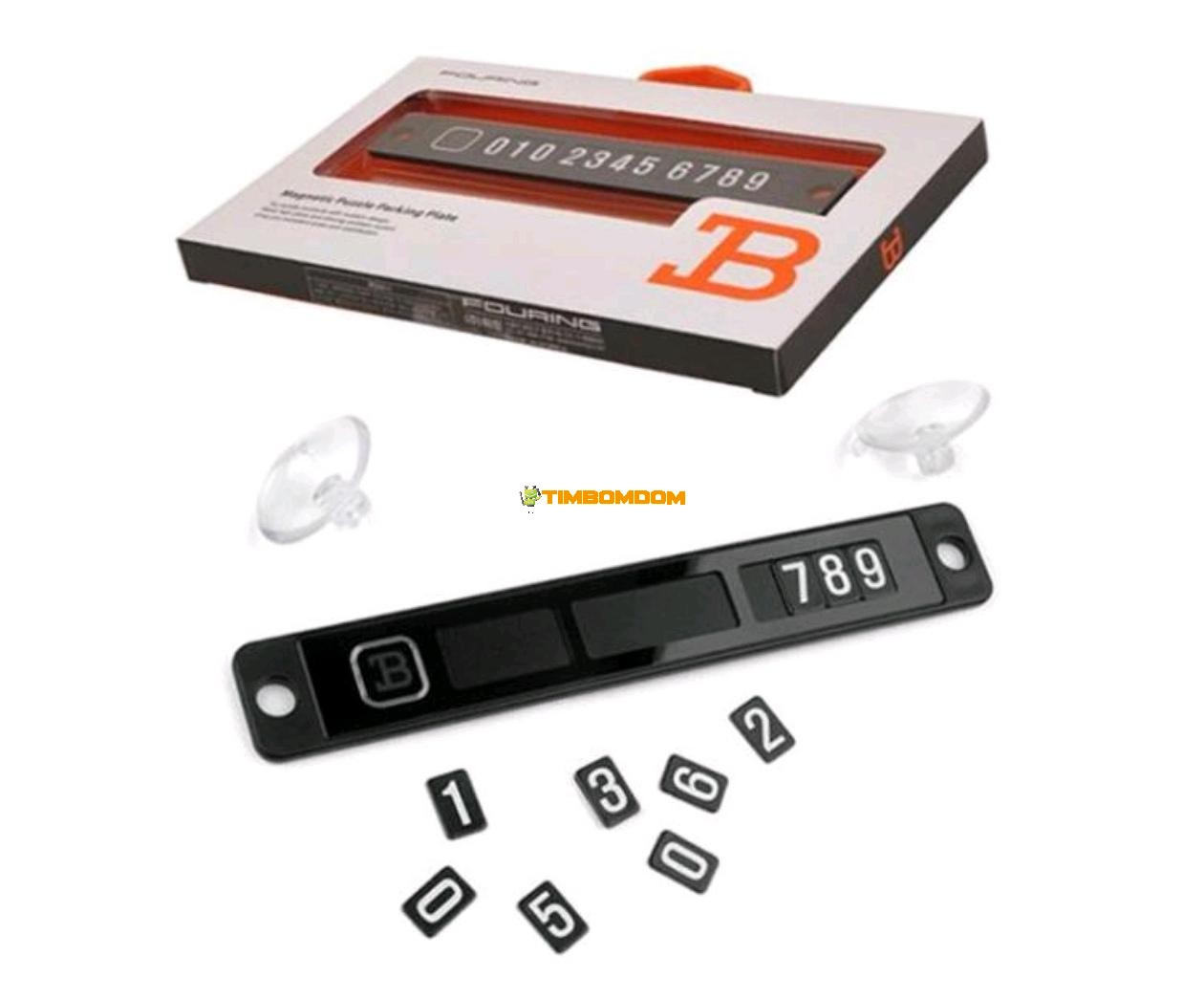 Parking Number Plate New Car Suction Cup Parking Number Plate New Car Suction Cup