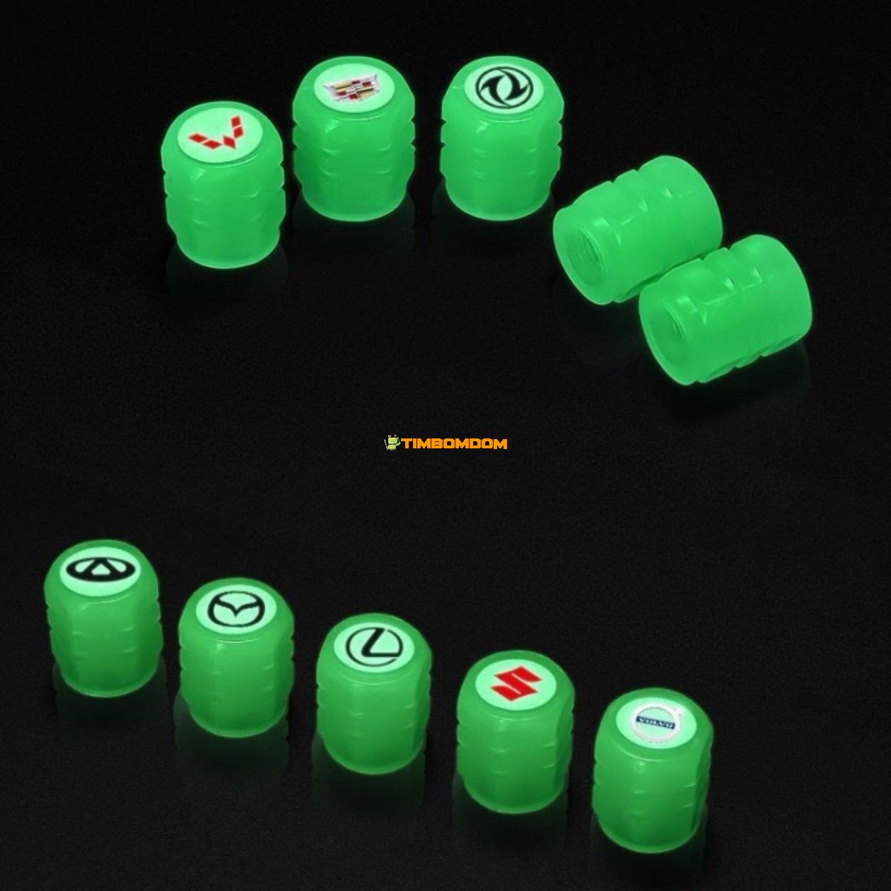 Luminous Tire Valve Cap Car Valve Cap Motorcycle Luminous Tire Valve Cap Car Valve Cap Motorcycle