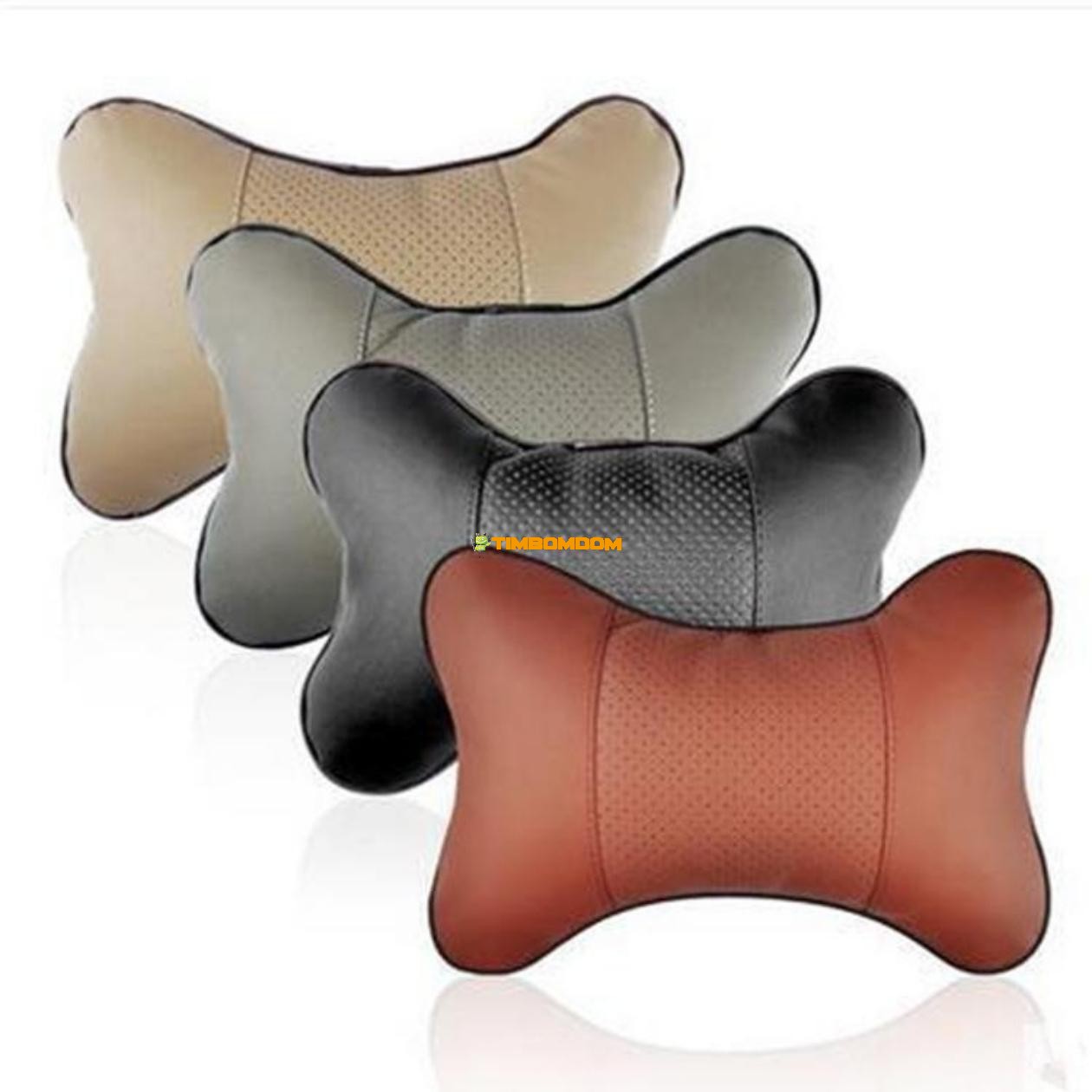 Car Home Dual Use Car Danny Leather Headrest Bone Neck Pillow Car Home Dual Use Car Danny Leather Headrest Bone Neck Pillow