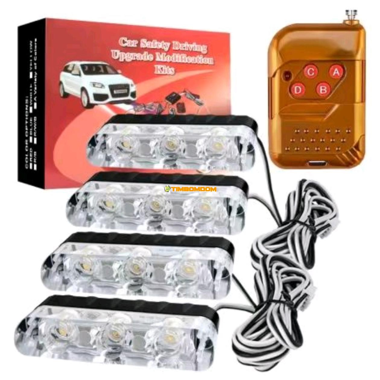 LED 12v-24v Middle Net Strobe Light Car Daytime Running Light LED 12v-24v Middle Net Strobe Light Car Daytime Running Light