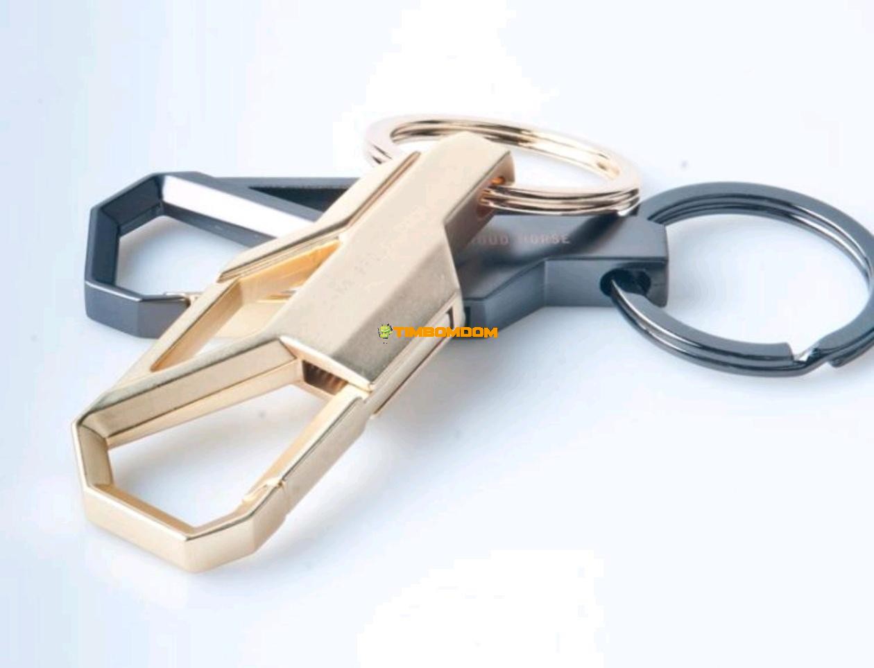 Men High-End Business Keychain Waist Hanging Stainless Steel Men High-End Business Keychain Waist Hanging Stainless Steel