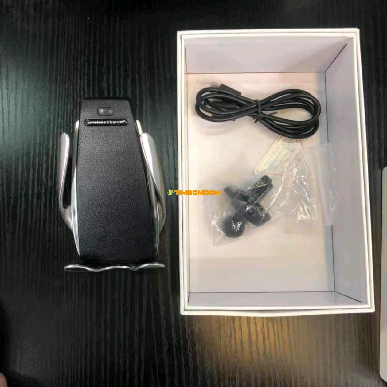 Hot Style Magic Clip Car Automatic Wireless Phone Holder Fast Charge Hot Style Magic Clip Car Automatic Wireless Phone Holder Fast Charge