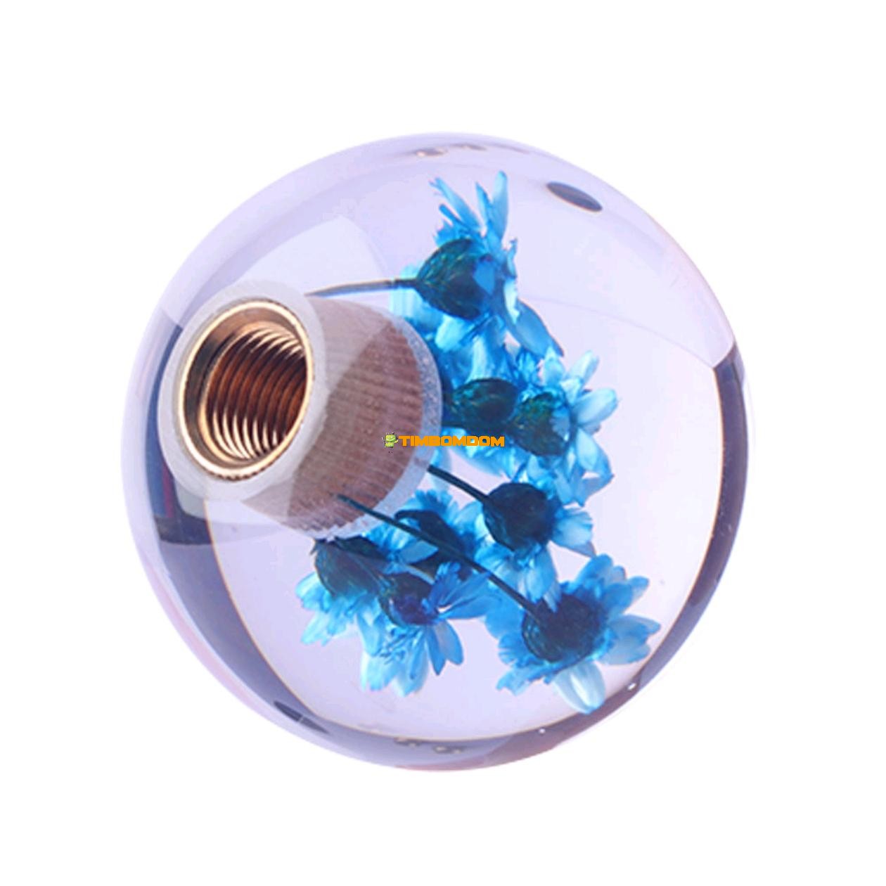 54MM Flower Ball Resin Handle Ball Car Modification Gear Shift Head 54MM Flower Ball Resin Handle Ball Car Modification Gear Shift Head