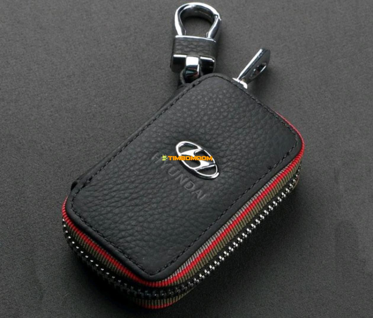 Men's Car Key Bag Genuine Leather Waist Hanging Women's Car Logo Men's Car Key Bag Genuine Leather Waist Hanging Women's Car Logo