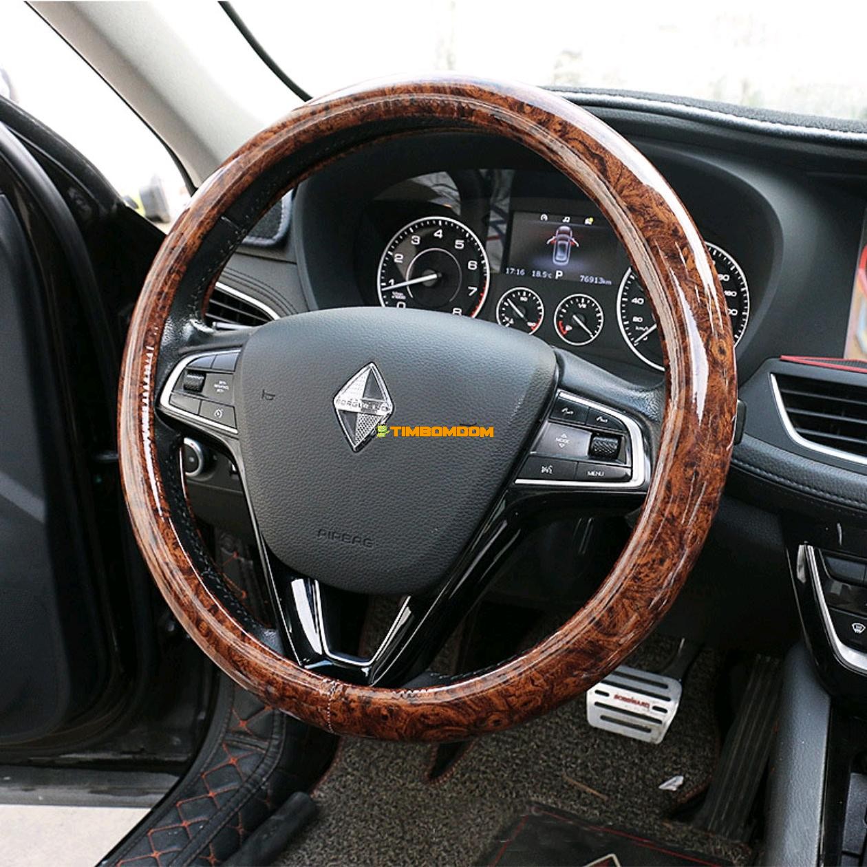 Car Steering Wheel Cover Wood Grain Four Seasons Universal Men's Sport Ultra Thin Car Steering Wheel Cover Wood Grain Four Seasons Universal Men's Sport Ultra Thin