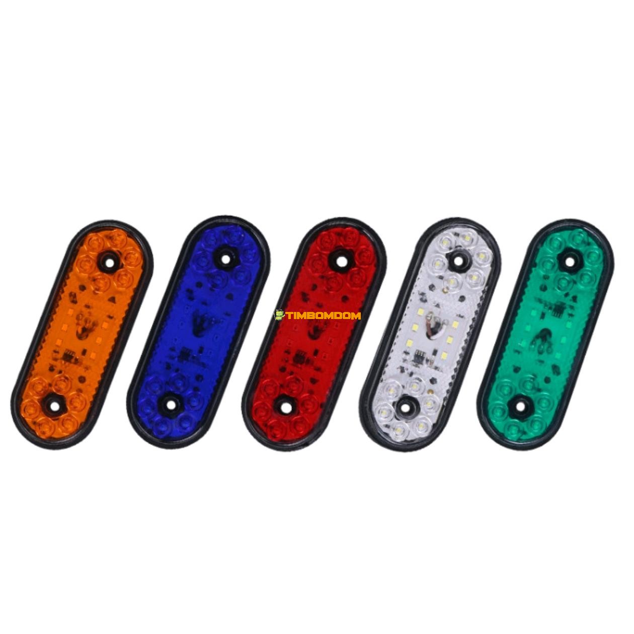 Car Supplies 24V LED Plum Blossom Strobe Truck Side Light Tail Light Car Supplies 24V LED Plum Blossom Strobe Truck Side Light Tail Light