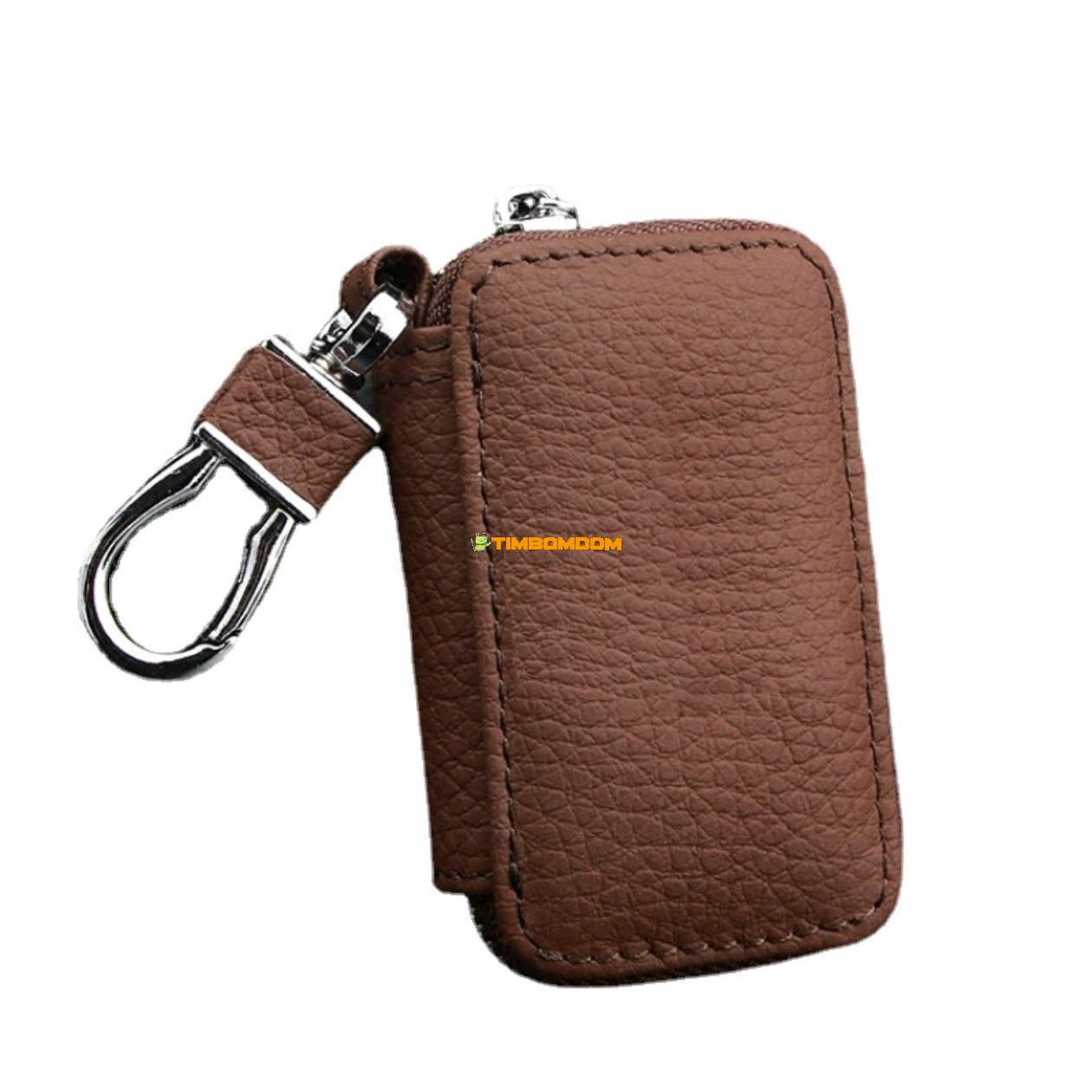 Men's Key Bag Genuine Leather Zipper Multifunctional Women Business Key Bag Men's Key Bag Genuine Leather Zipper Multifunctional Women Business Key Bag