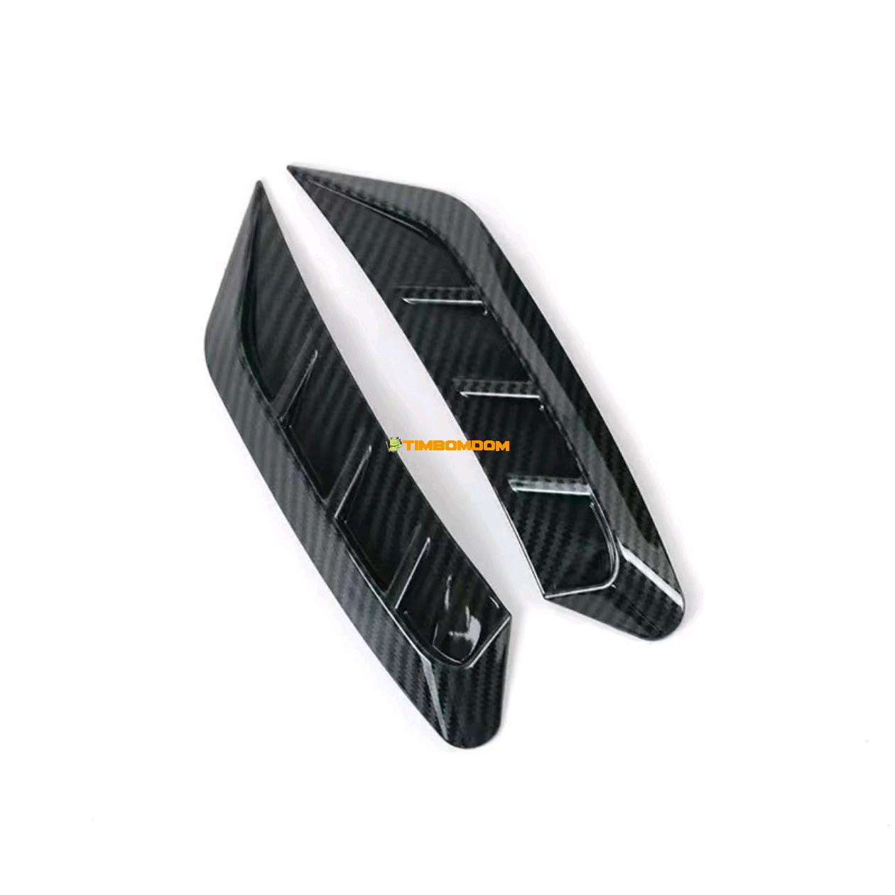 New Car Headlight Eyebrow Decoration Sticker Carbon Fiber Black Side Wing New Car Headlight Eyebrow Decoration Sticker Carbon Fiber Black Side Wing