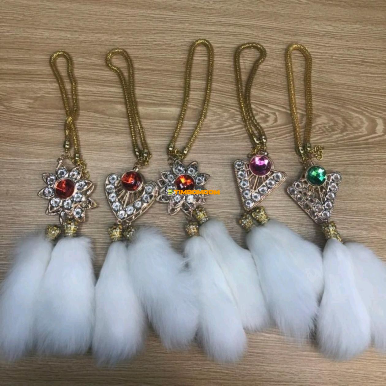 Fine Mink Hair Pendant Real Fur Car Decoration Fine Mink Hair Pendant Real Fur Car Decoration