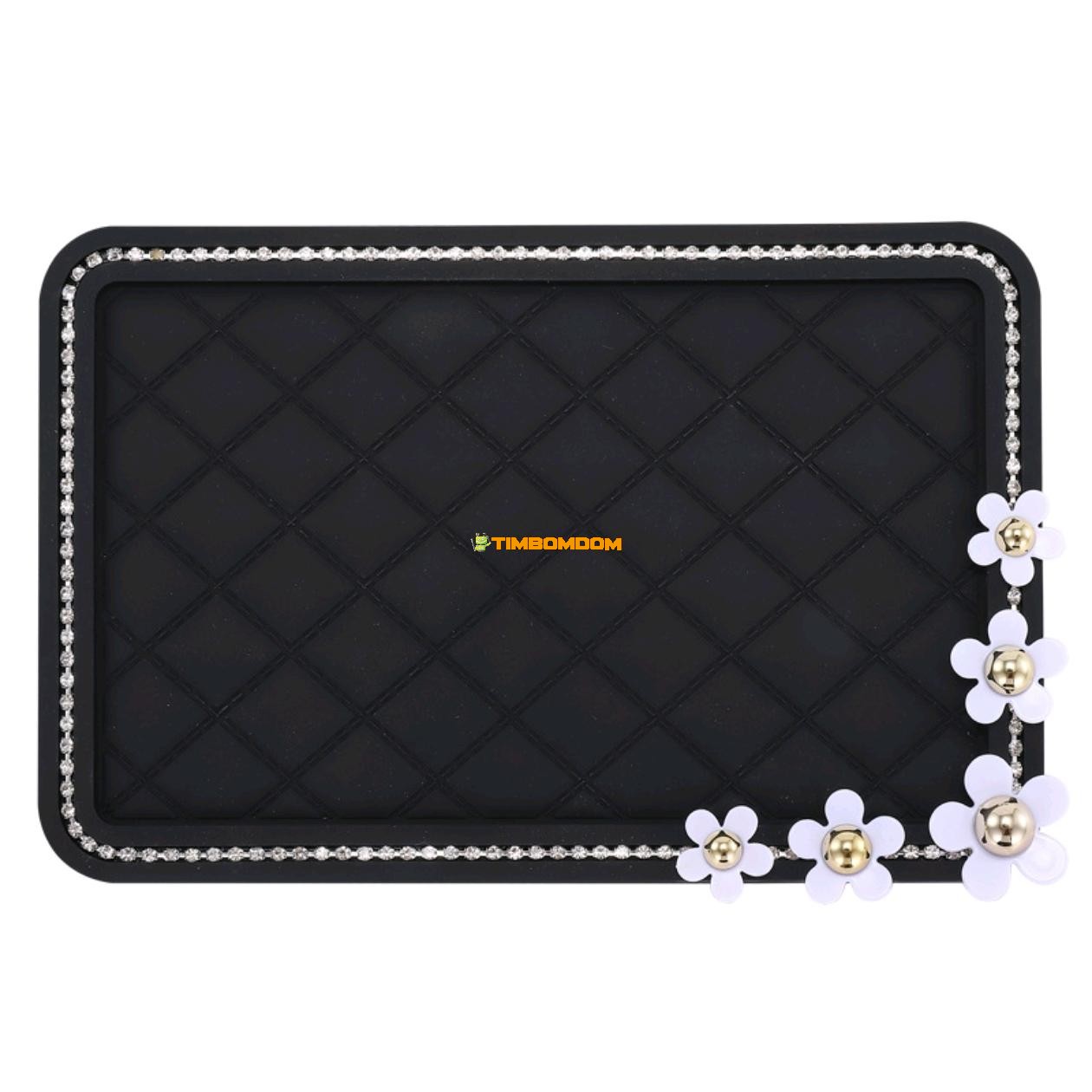 Feather Diamond Car Phone Anti Slip Mat Feather Diamond Car Phone Anti Slip Mat