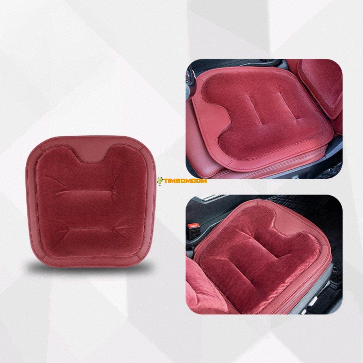 Velvet Heated Small Waist Universal Car Cushion Velvet Heated Small Waist Universal Car Cushion