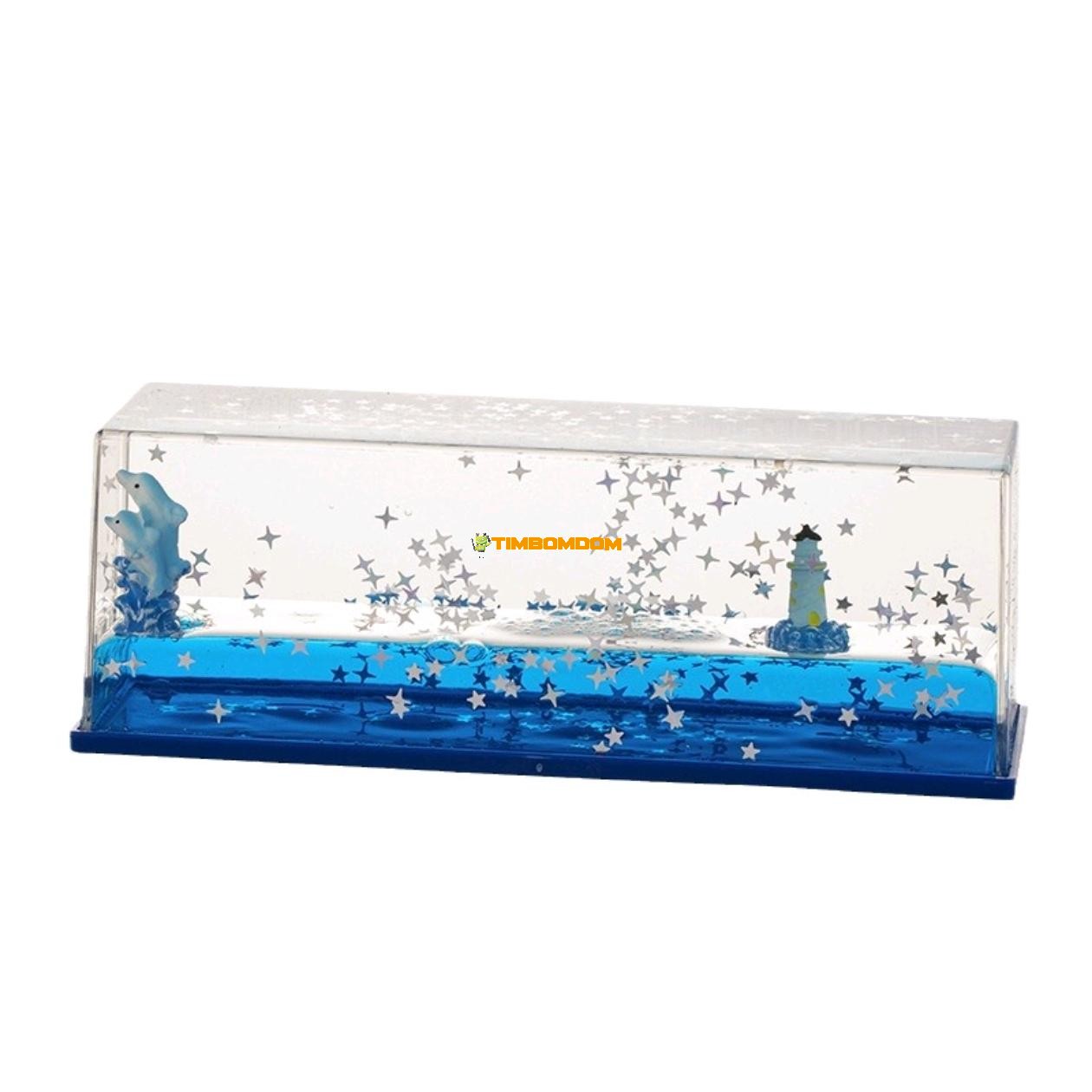 Underwater World Sailboat Drift Bottle Ornament Underwater World Sailboat Drift Bottle Ornament