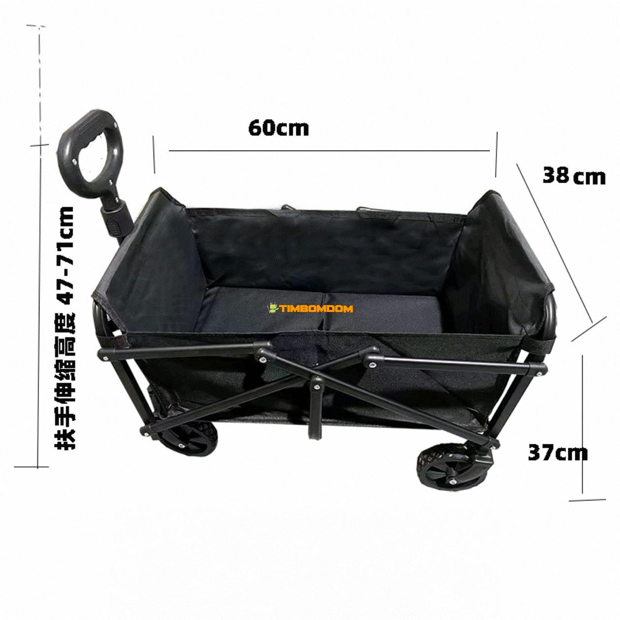 Camping Folding Small Cart Hand Pull Rod Car Camping Folding Small Cart Hand Pull Rod Car