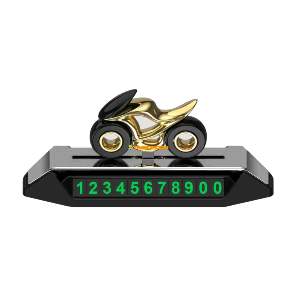 Car Moving Number Plate Scent Ornament Car Moving Number Plate Scent Ornament