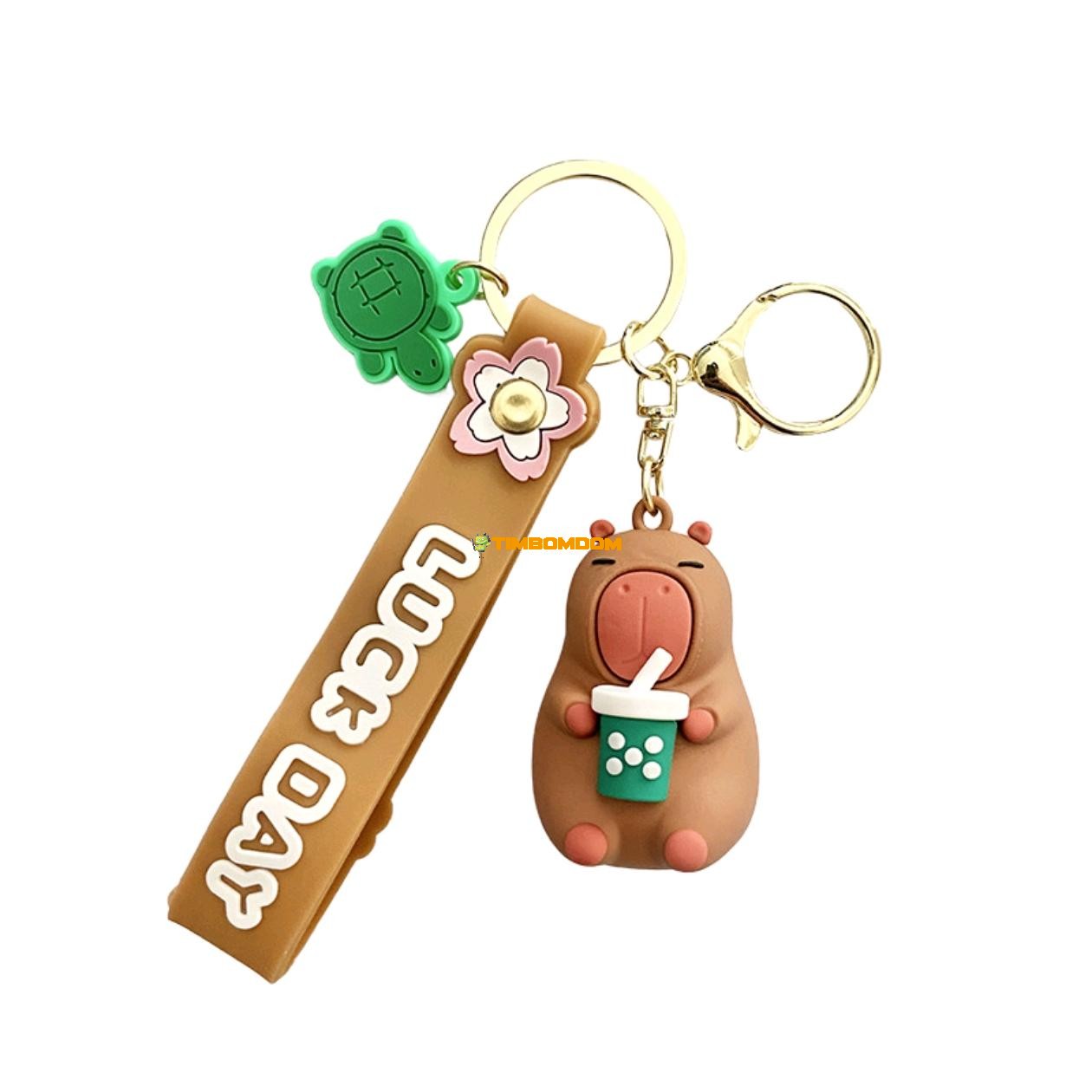 Capybara Doll Keychain Backpack Pendant Capybara Doll Keychain Backpack Pendant