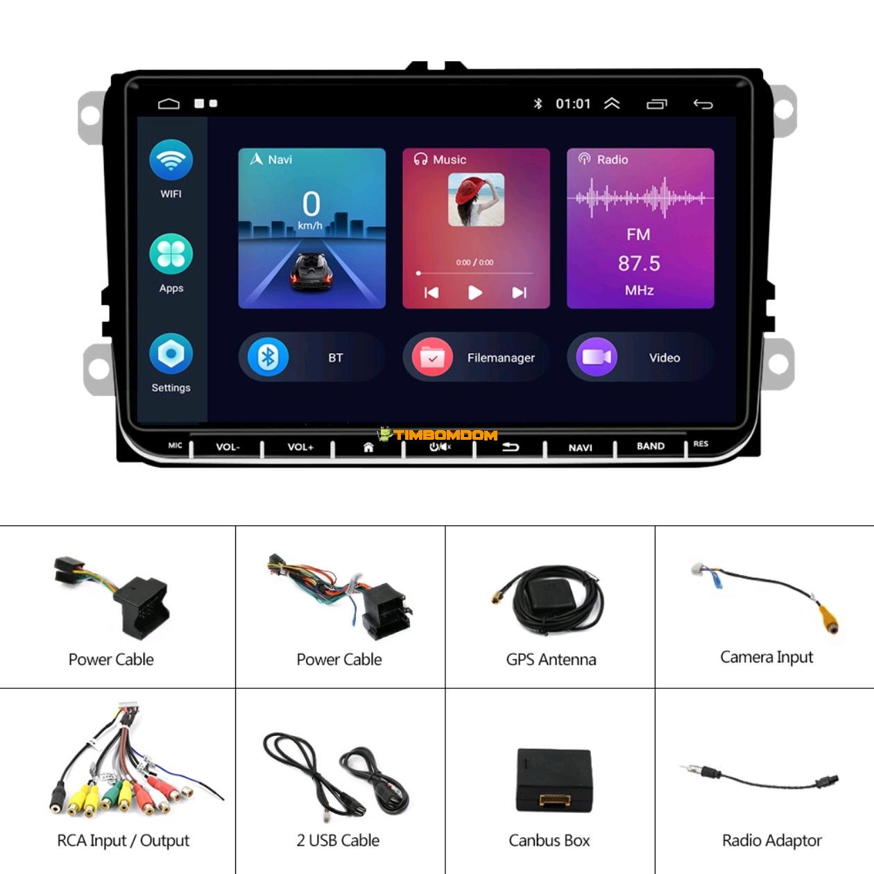 VW 9 Inch Android Car Navigation All In One VW 9 Inch Android Car Navigation All In One