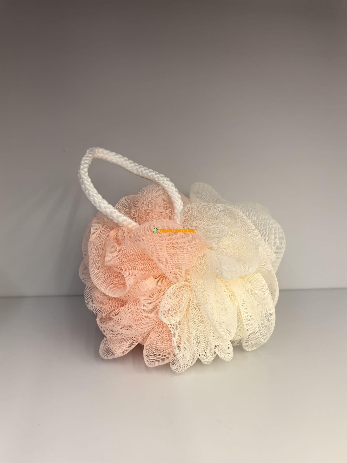 Two-tone bath sponge Two-tone bath sponge