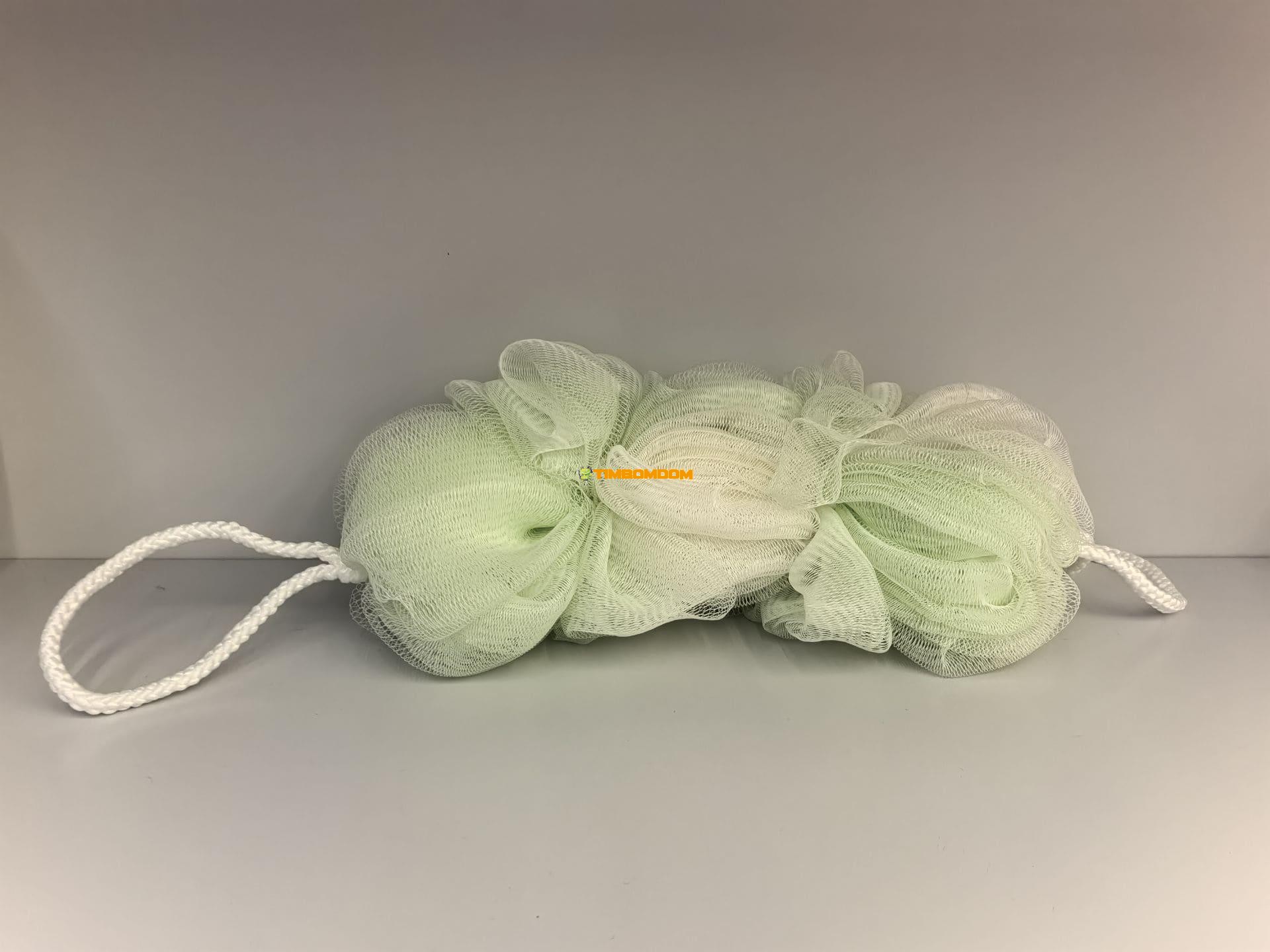 3-section back scrubber/bath sponge 3-section back scrubber/bath sponge